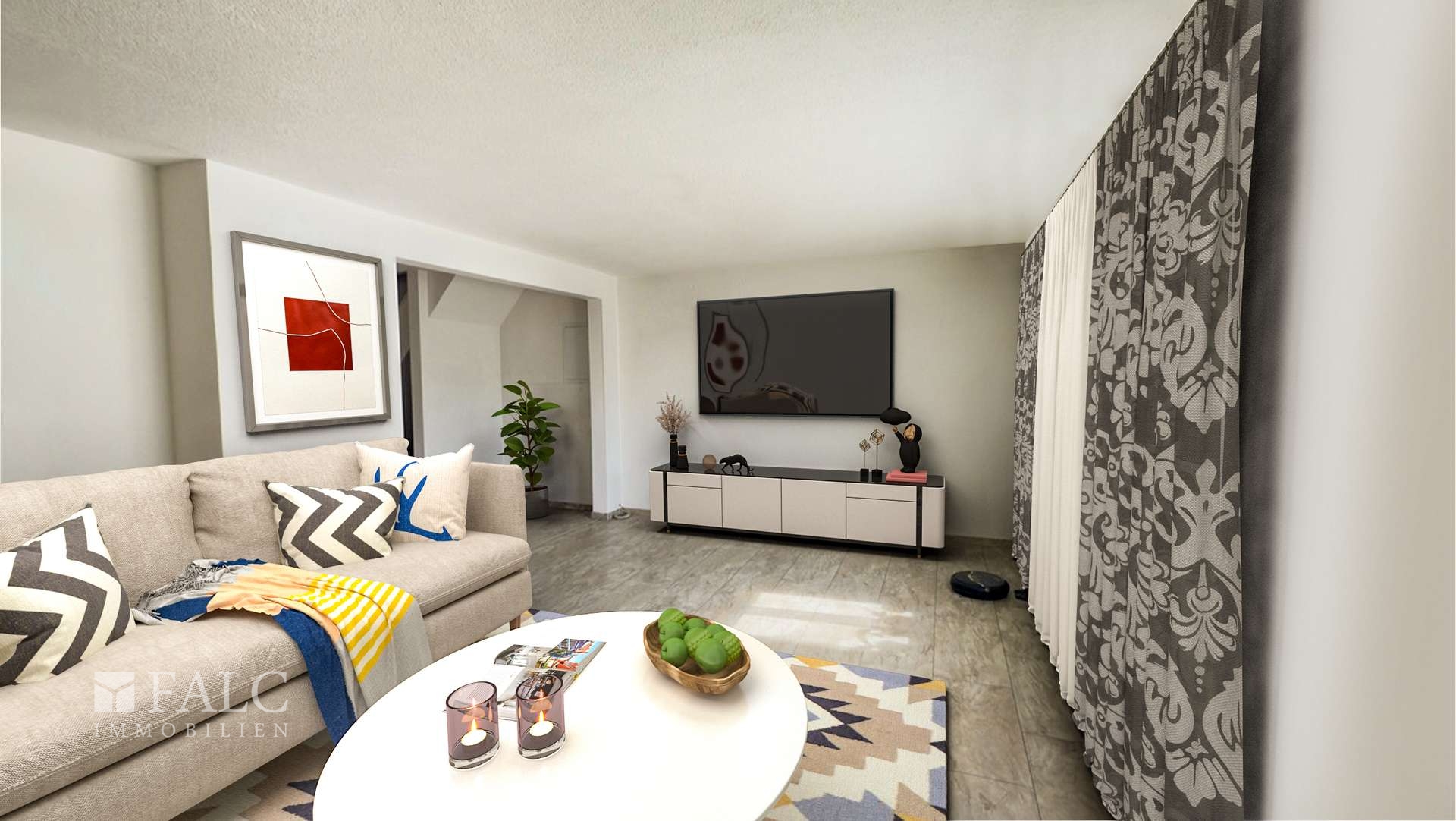 Wohnzimmer gestagt (Nahervorschlag)