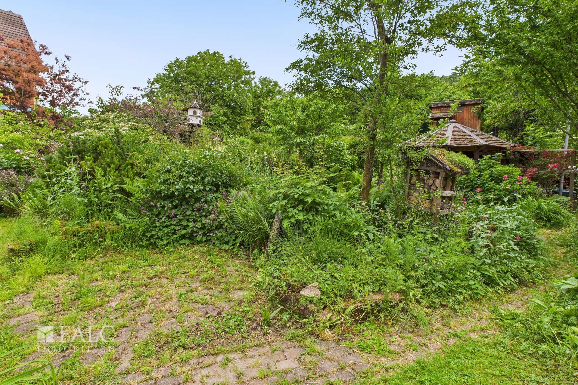 angelegter Garten 