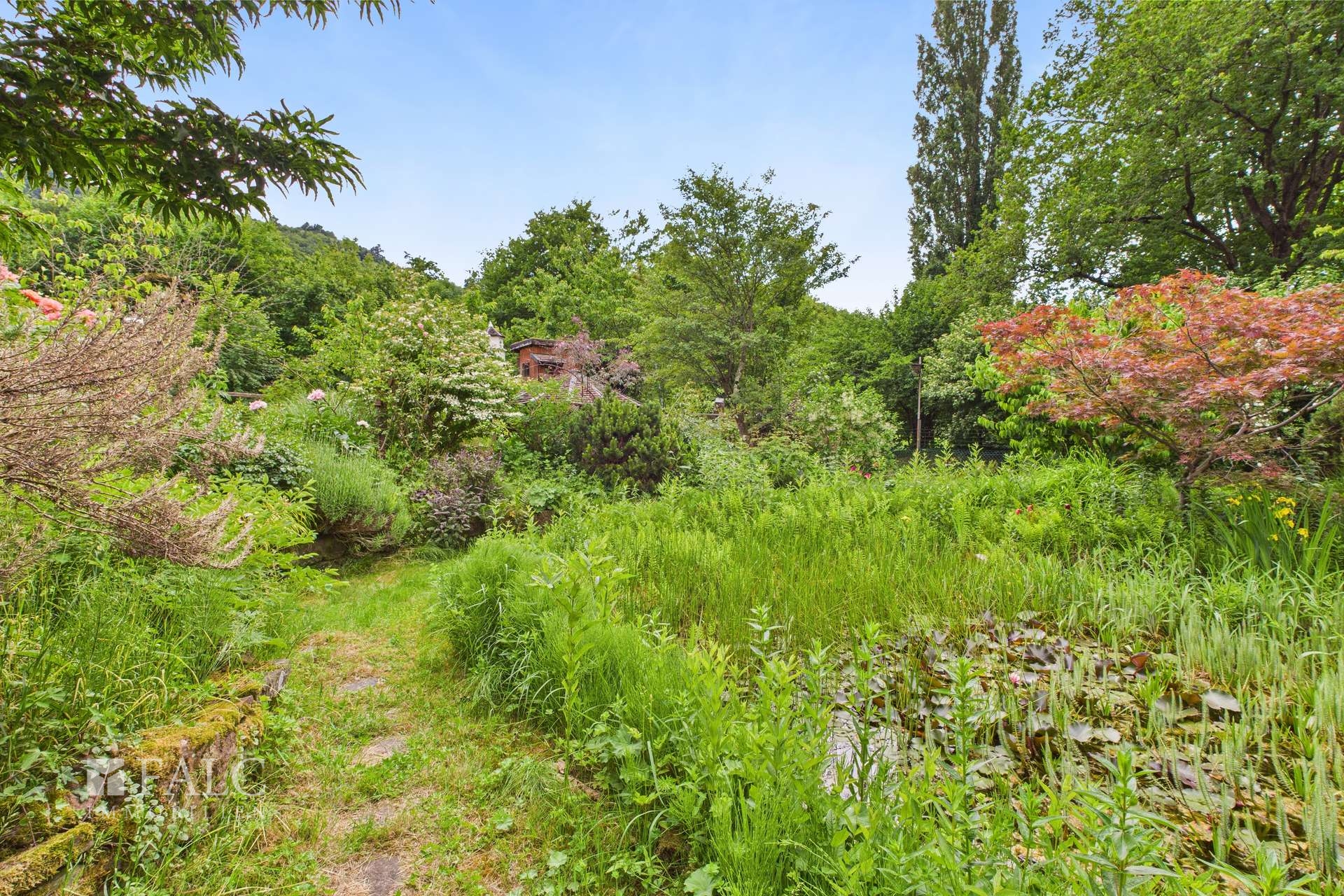 angelegter Garten 