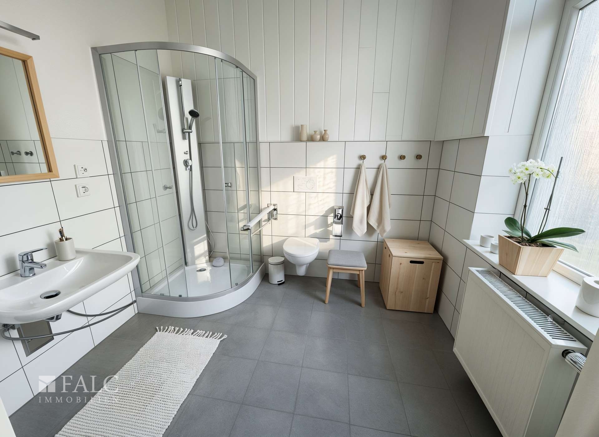 Gewerbeeinheit Badezimmer 