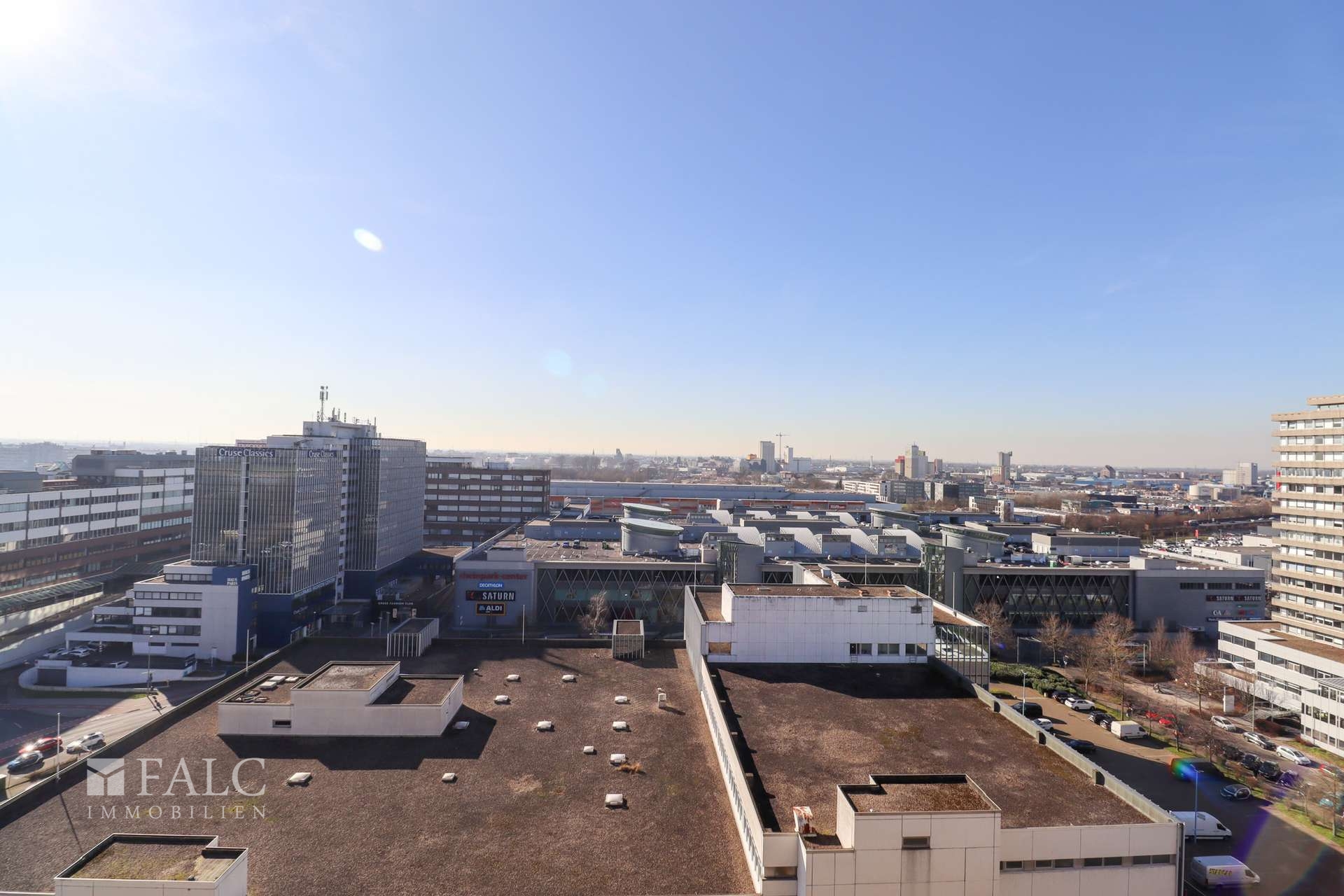 Aussicht vom Balkon