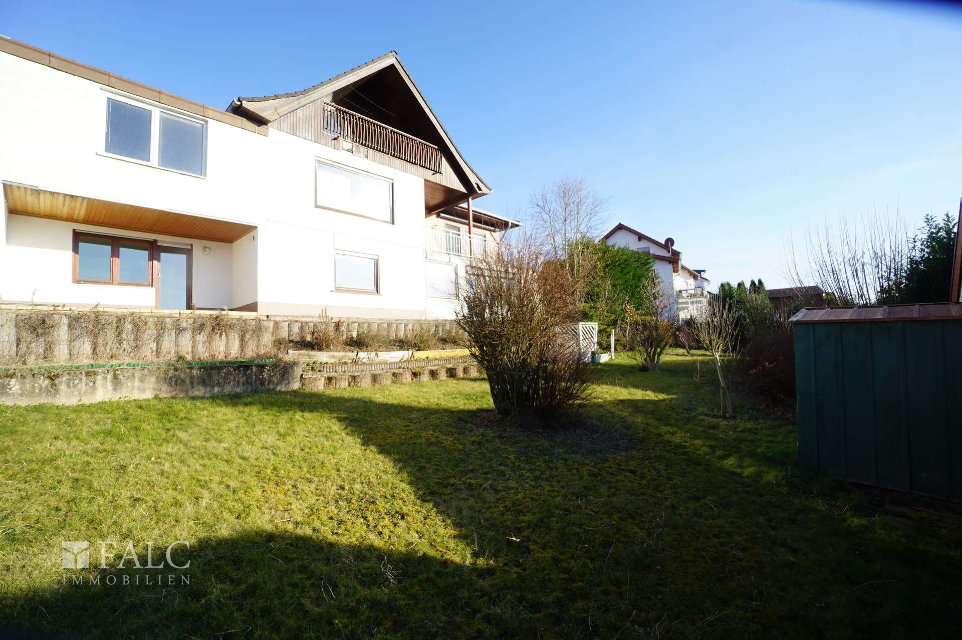 Rückansicht Haus