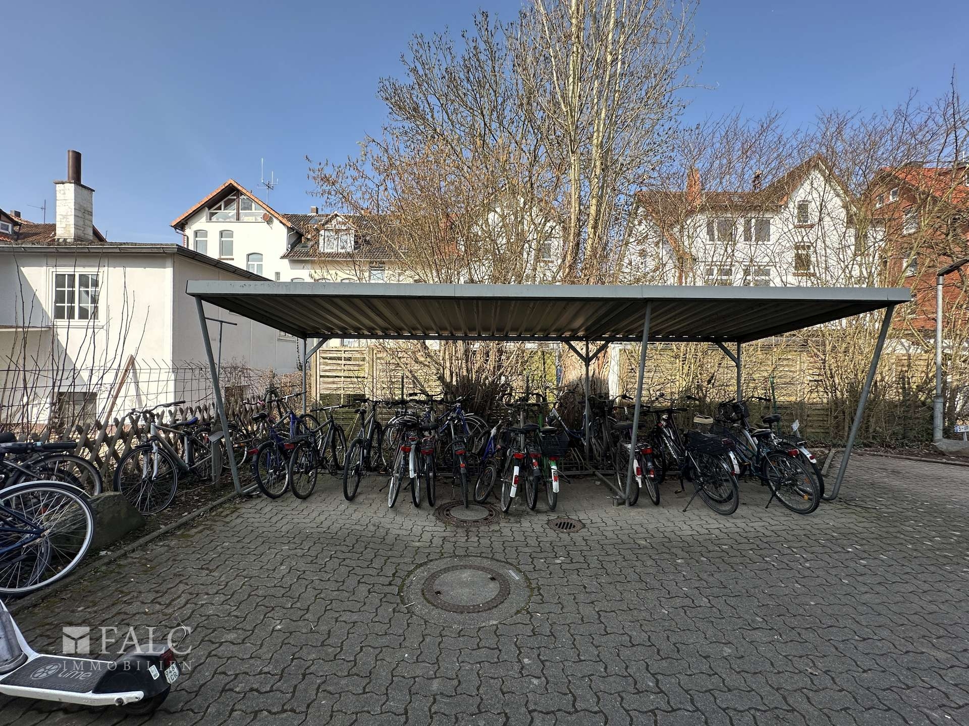 Fahrräderbereich