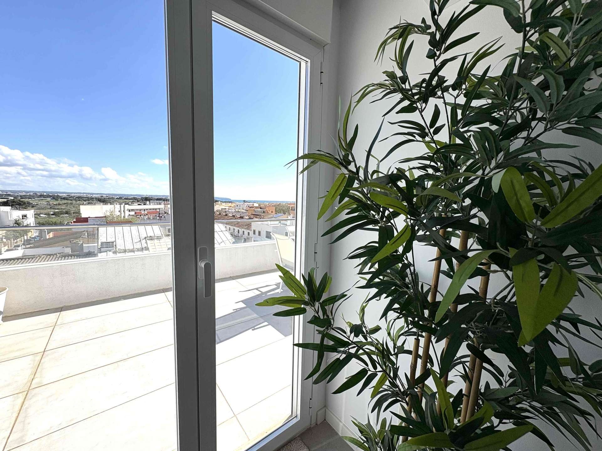 View to the terrace