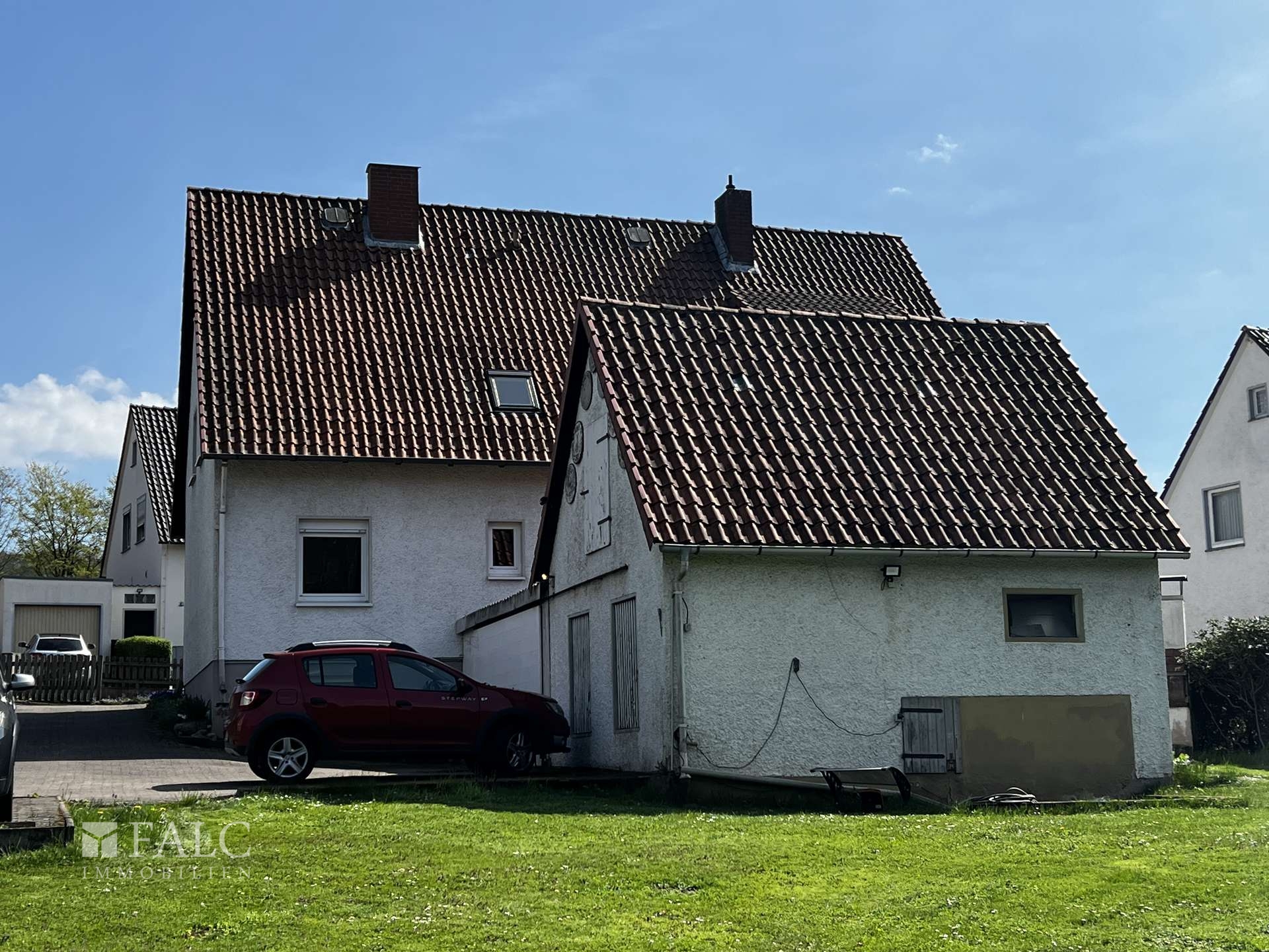 Blick vom Garten