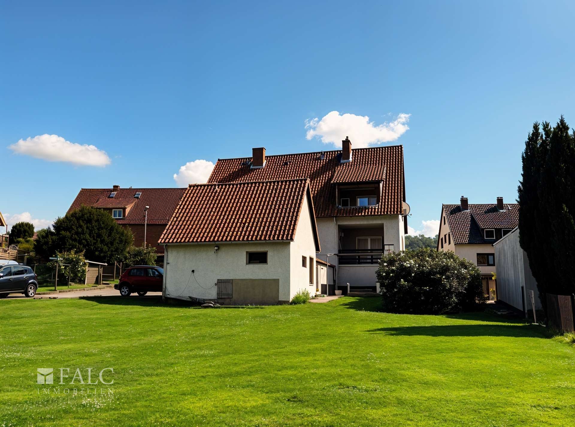 Blick vom Garten
