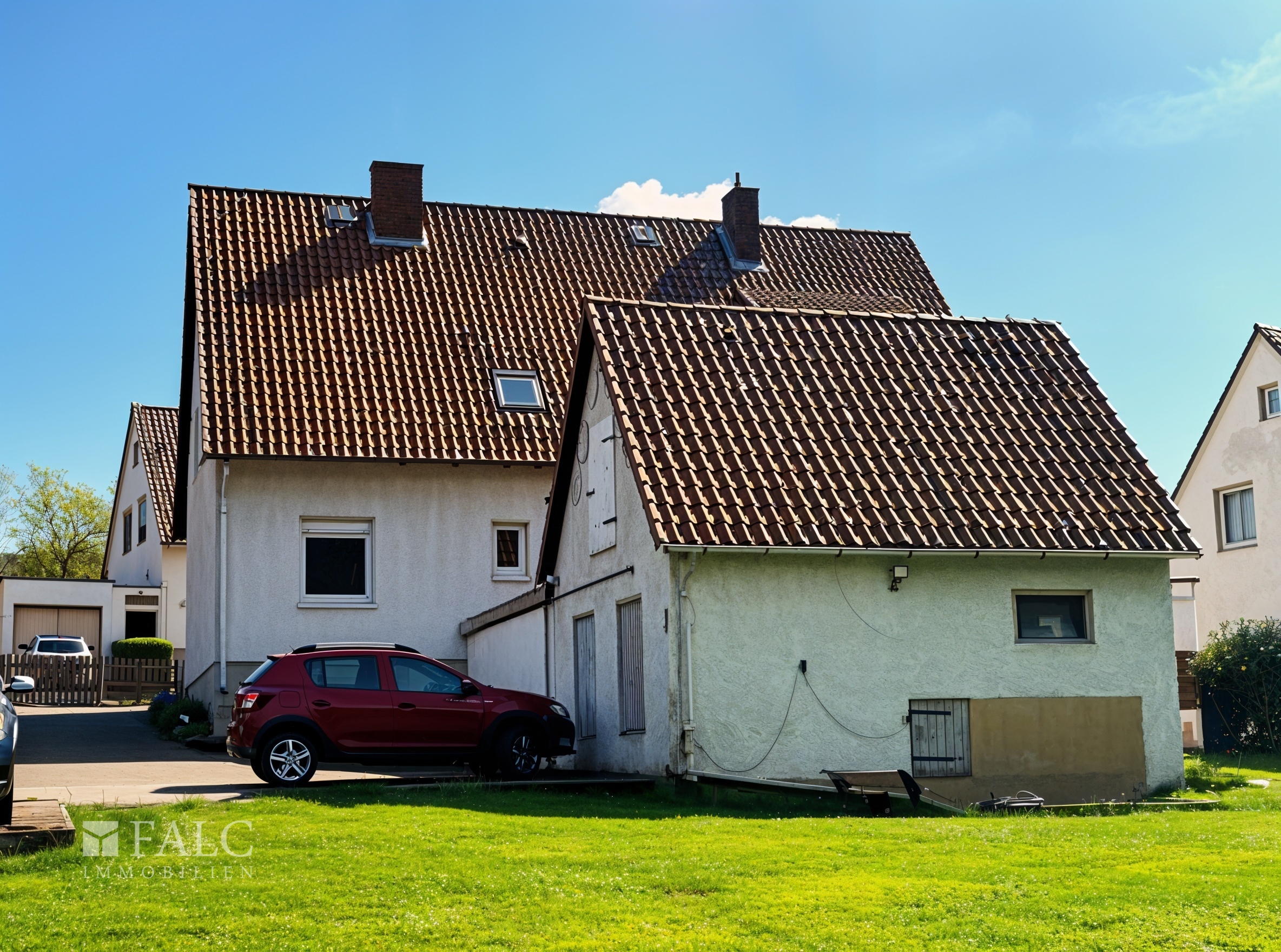 Blick vom Garten