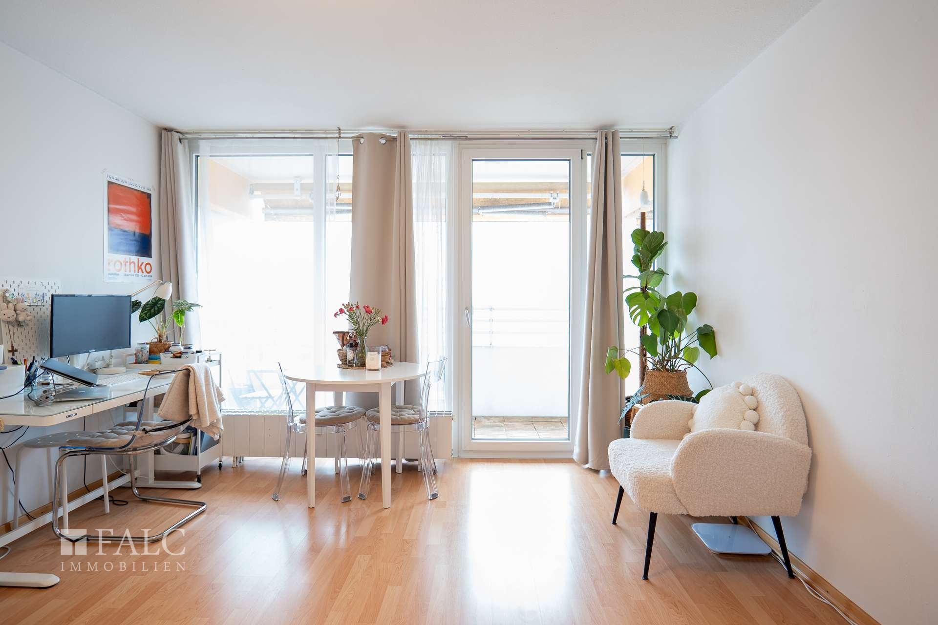 Blick Balkon
