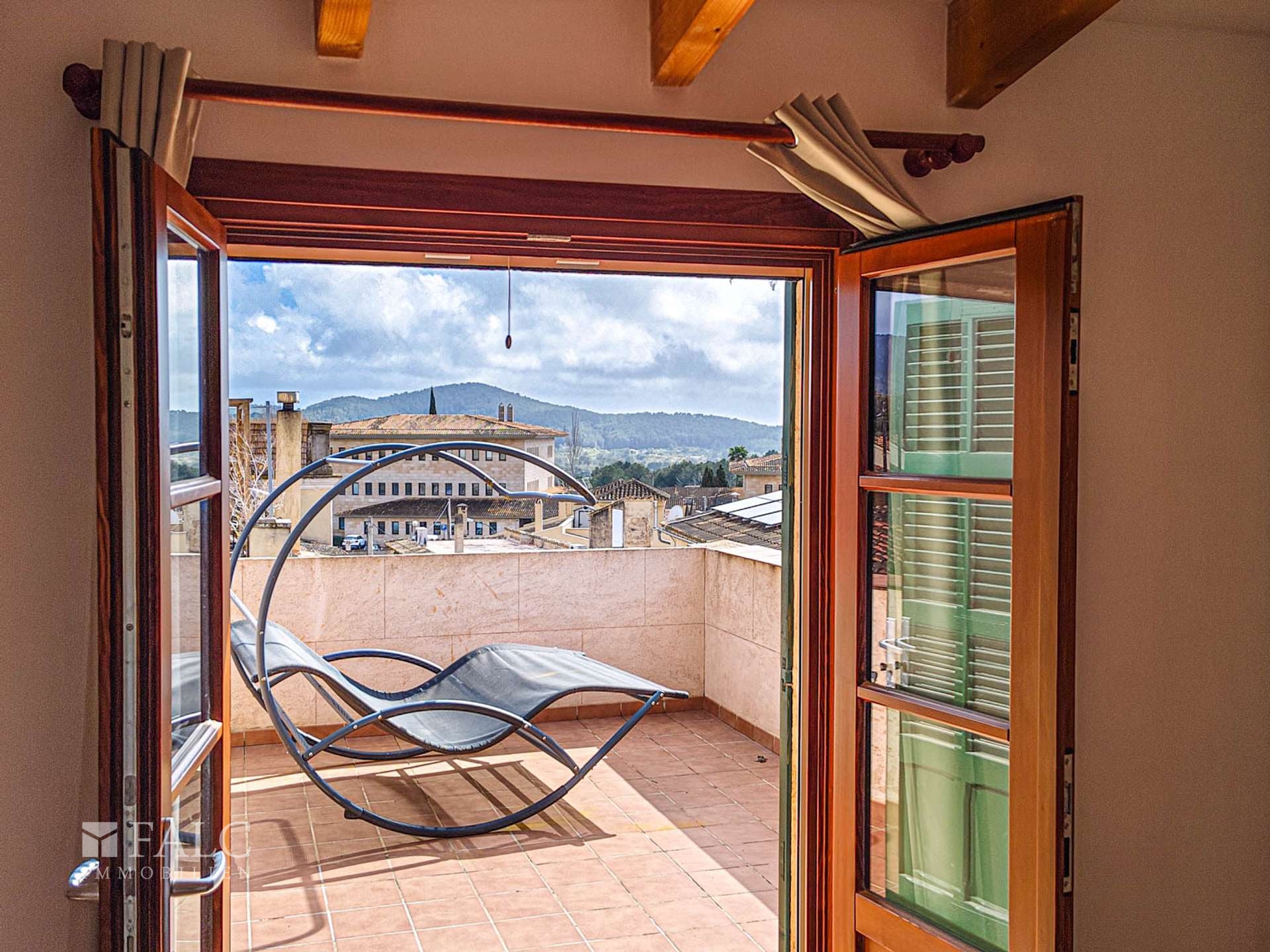 Terrasse mit Blick