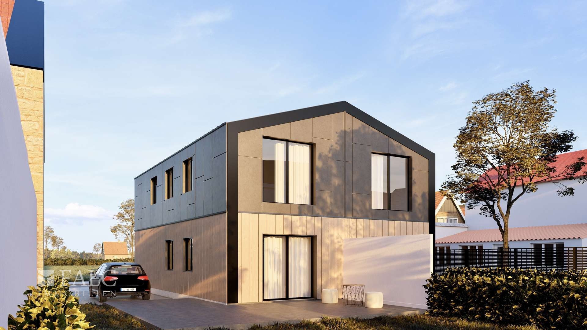 Modulhaus Rendering 