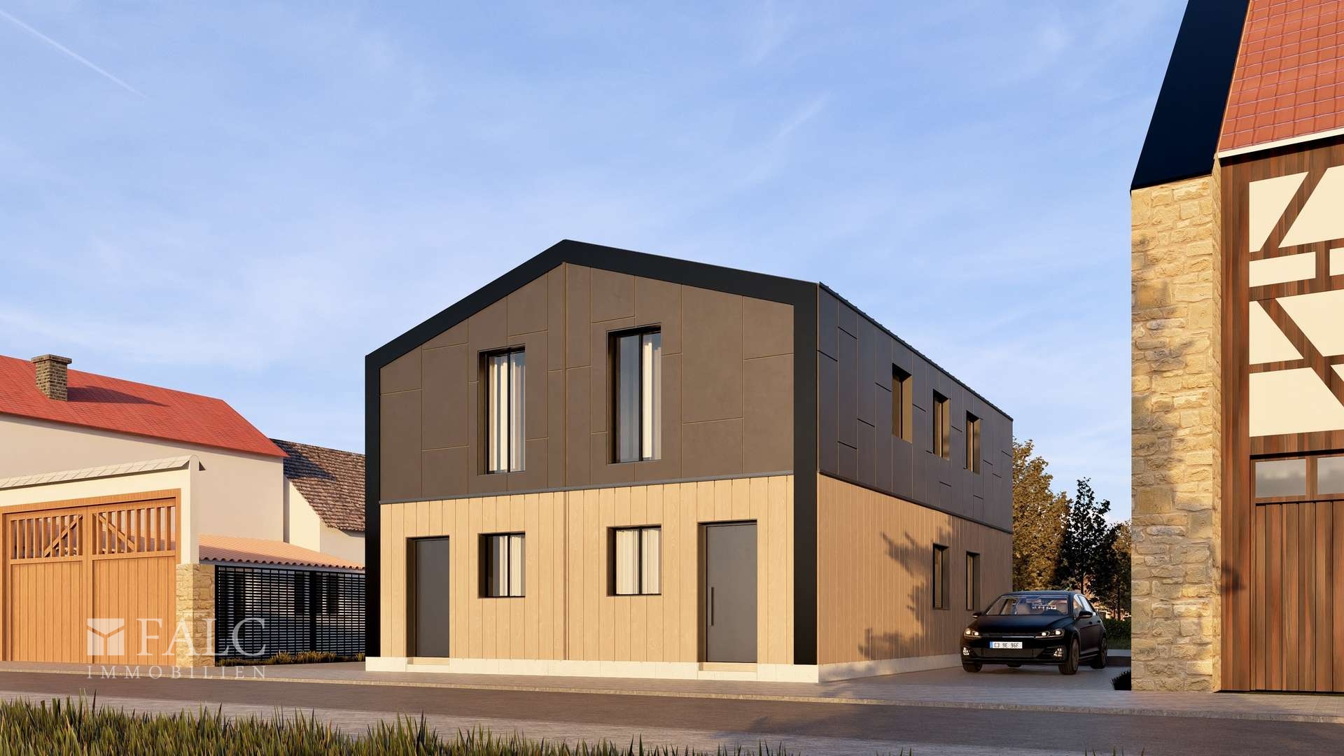 Modulhaus Rendering 