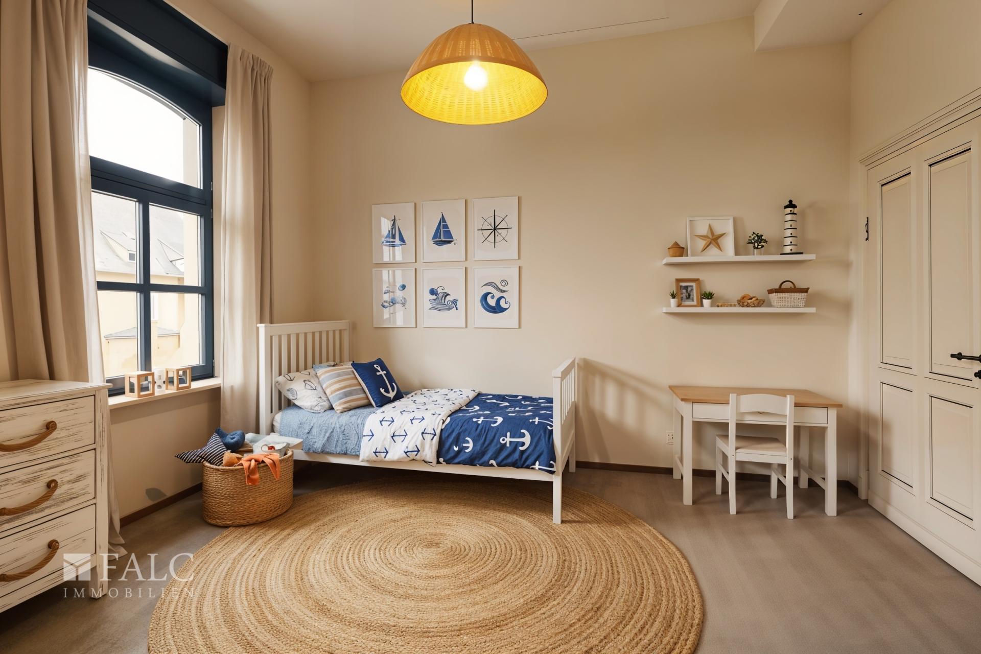 Kinderzimmer 1. OG (virtuell möbliert)