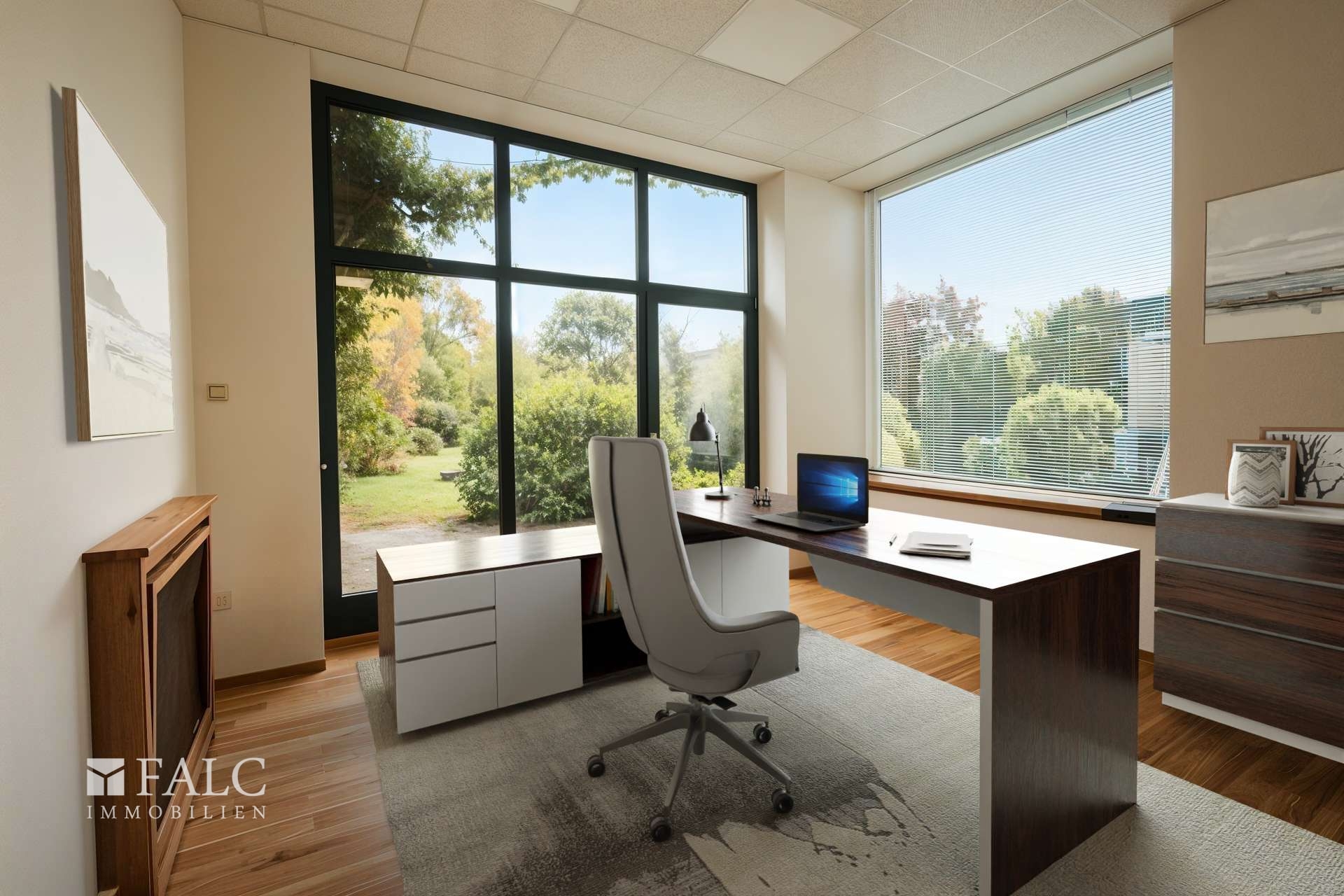 Arbeiten EG (virtuell möbliert und renoviert)