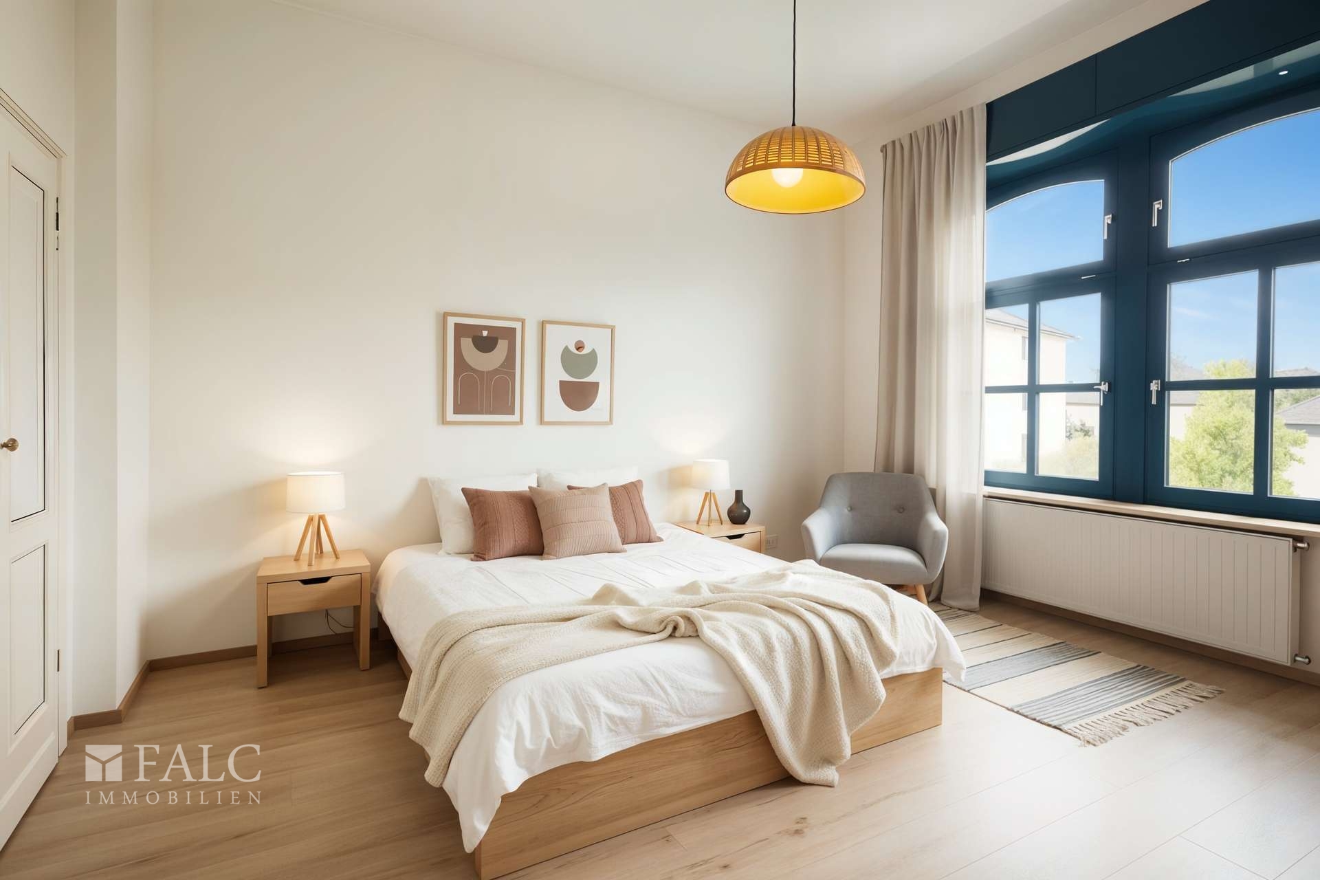 Schlafzimmer 1.OG (virtuell möbliert)