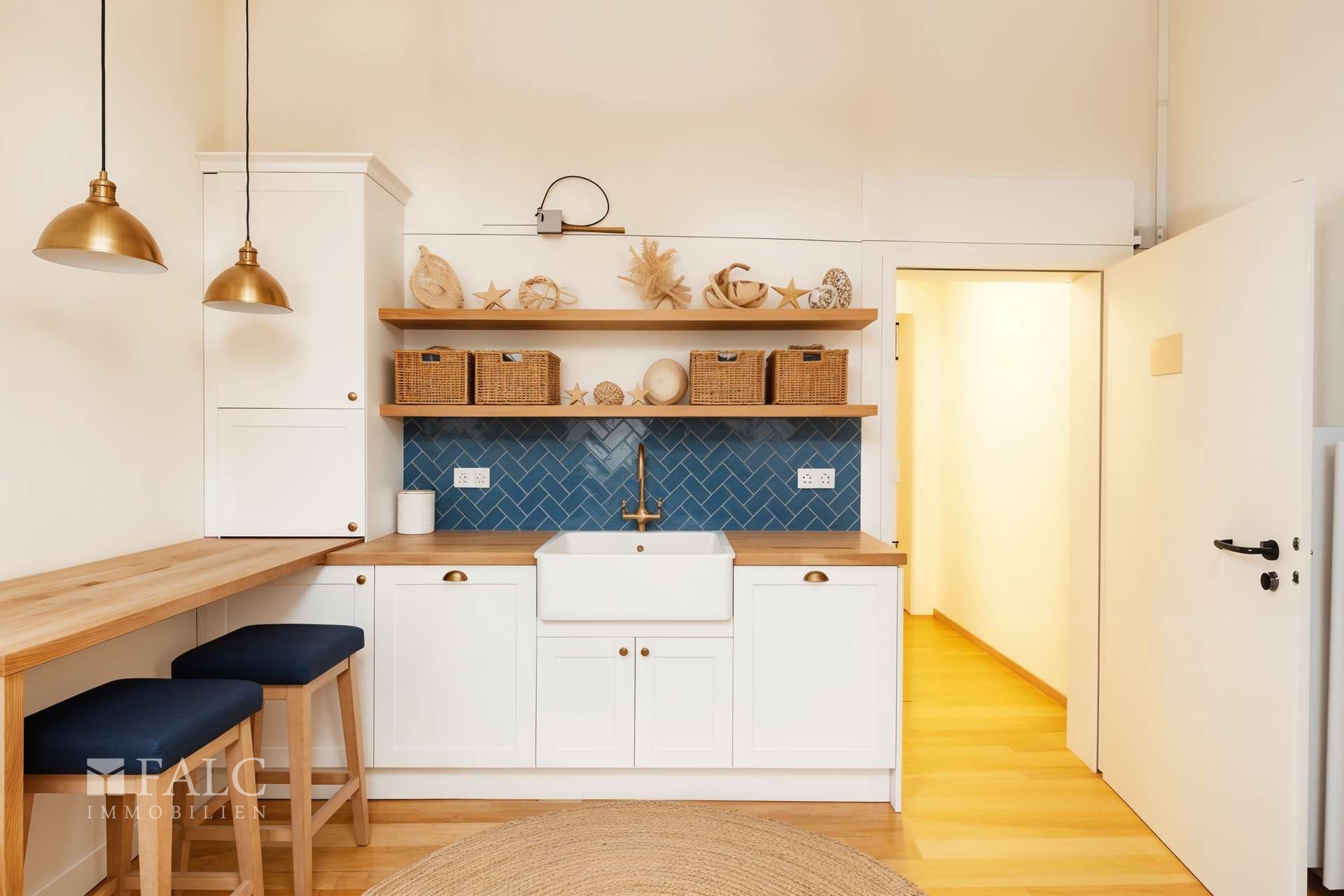 Küche EG (virtuell möbliert)