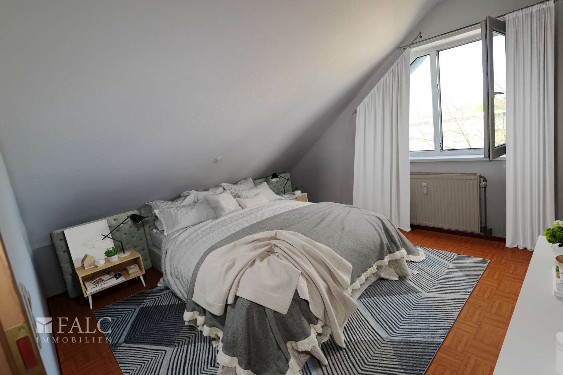 Schlafzimmer virt.