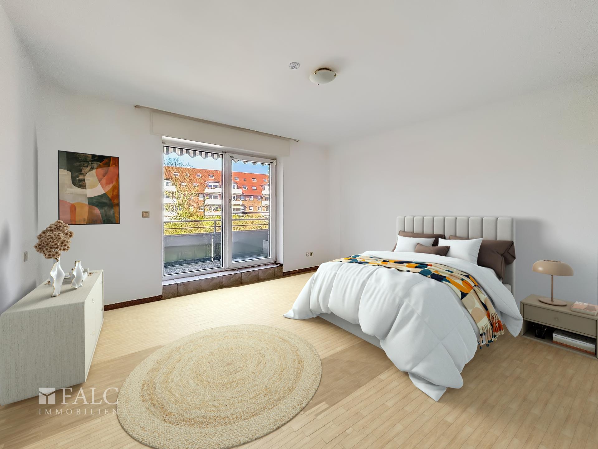 Schlafzimmer Visualisierung