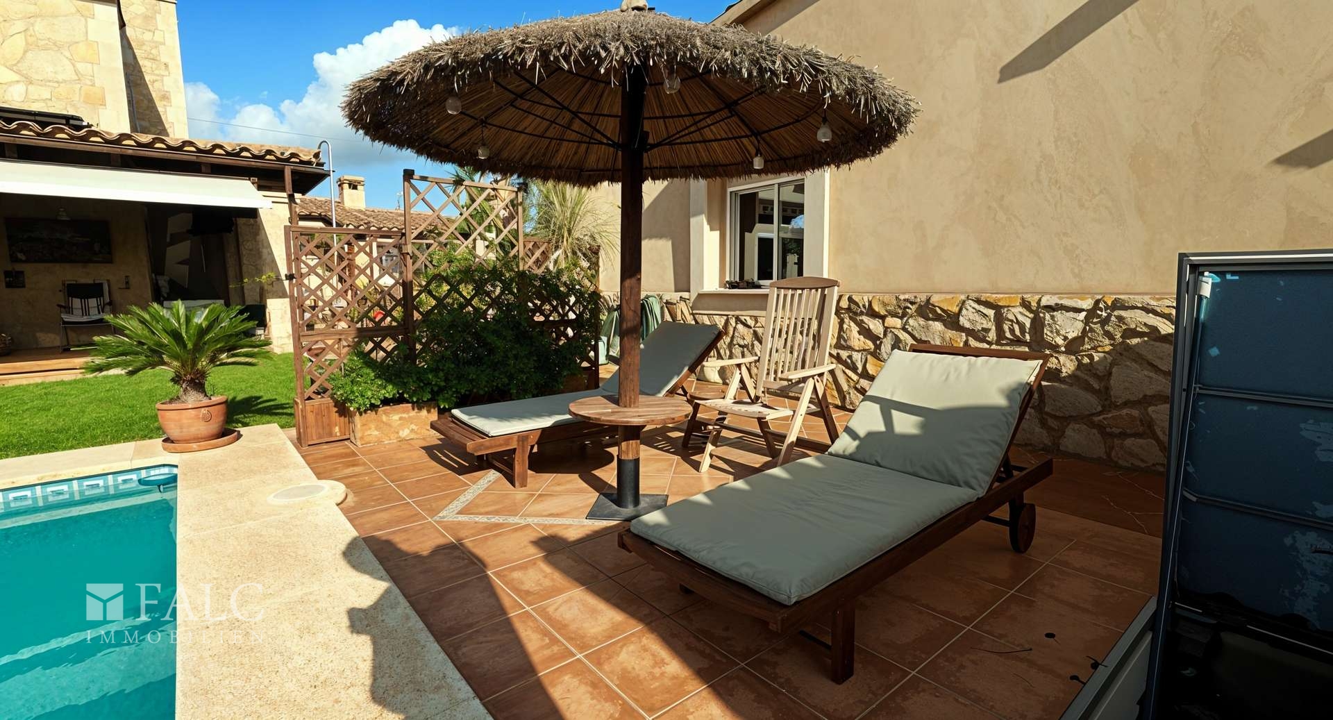 Terrasse - Verbessert - (KI generiert)