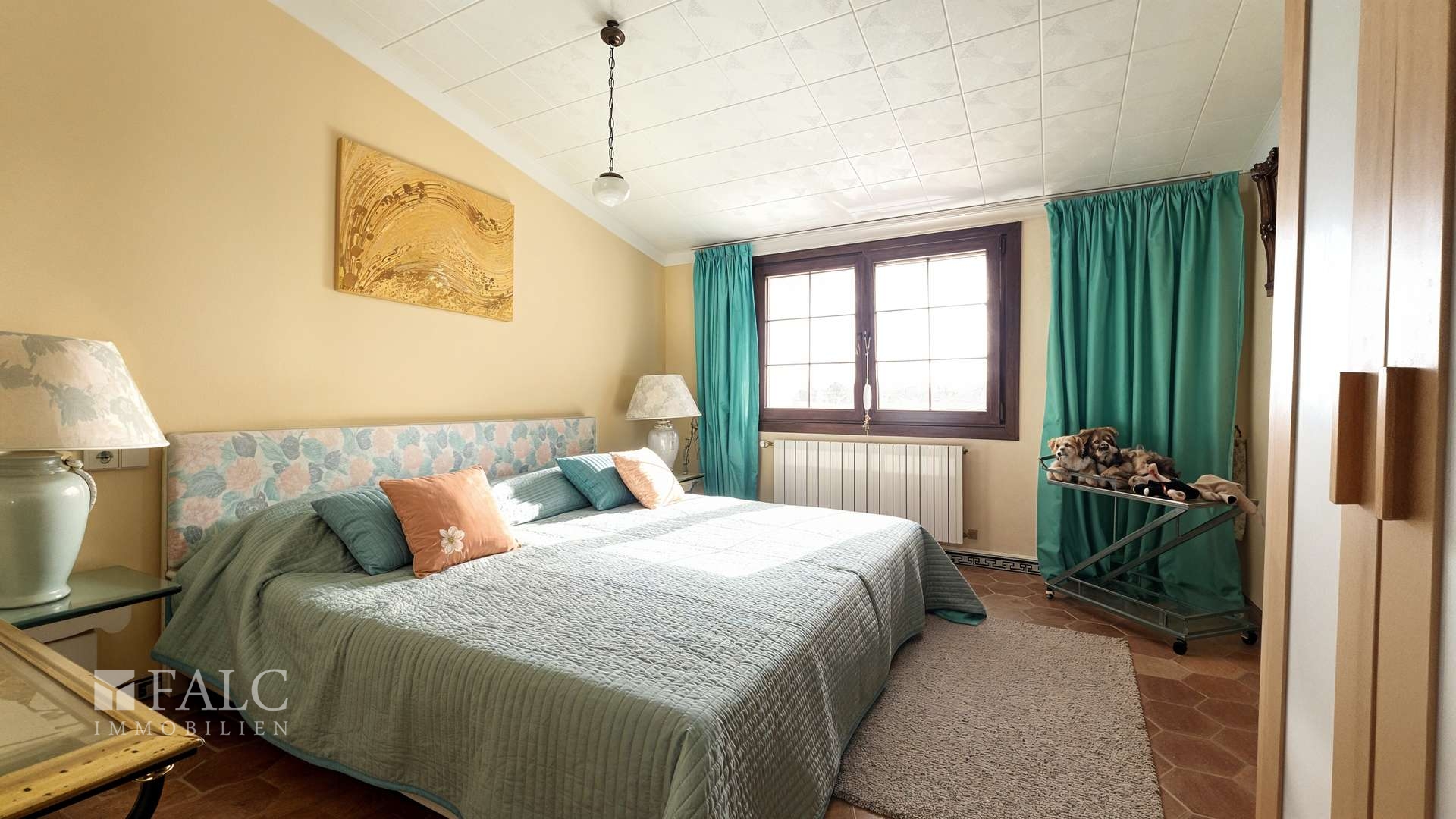 Schlafzimmer - Verbessert - (KI generiert)