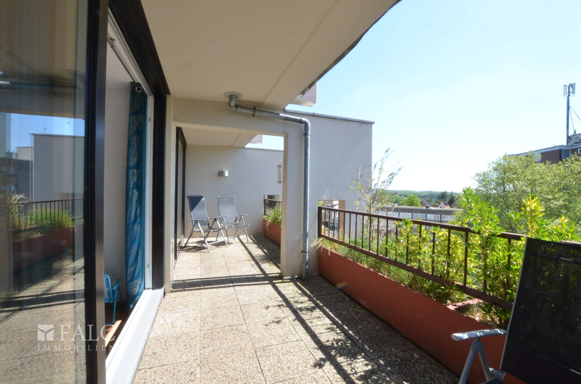 Balkon - viel Platz