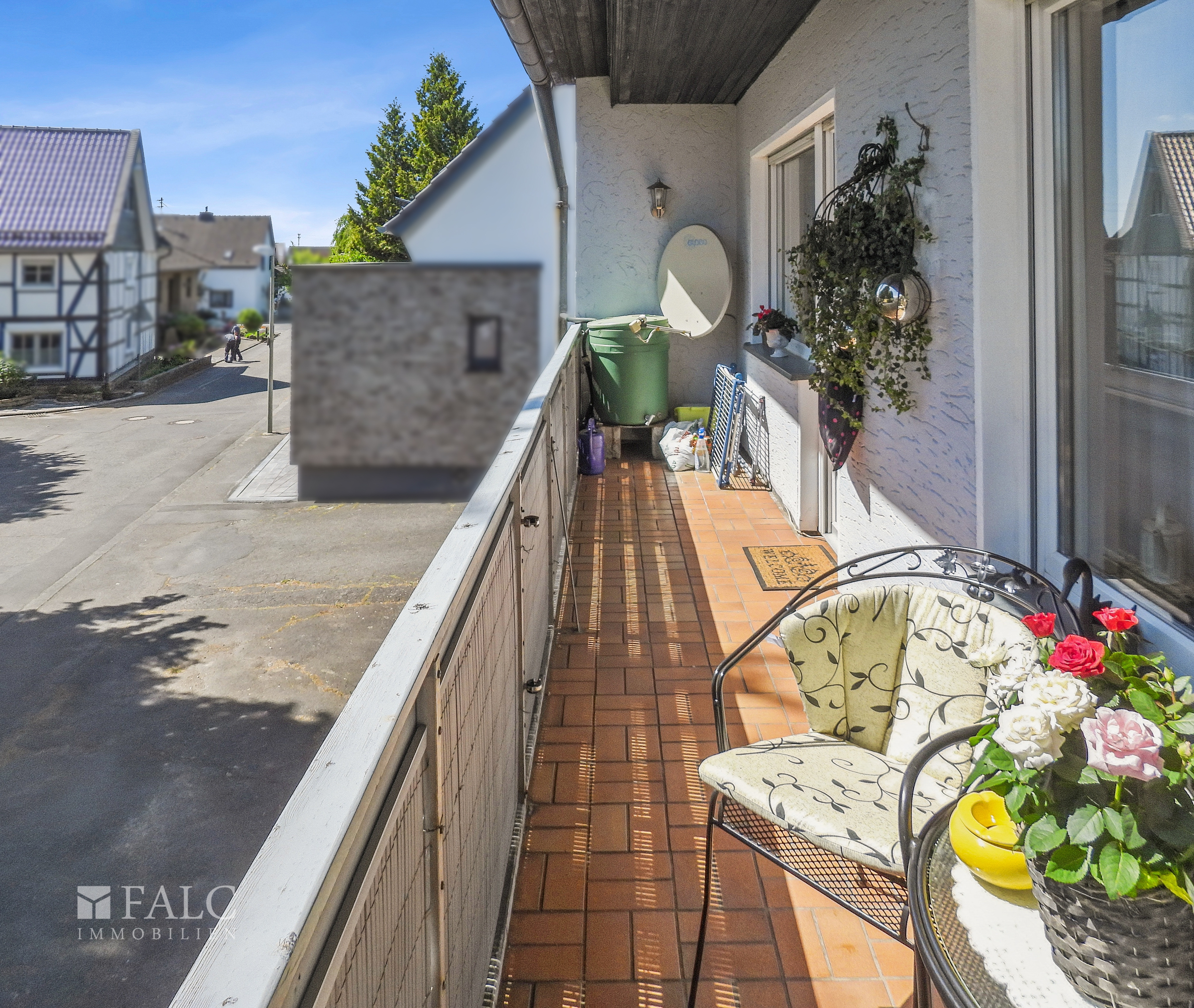 Balkon Bungalow