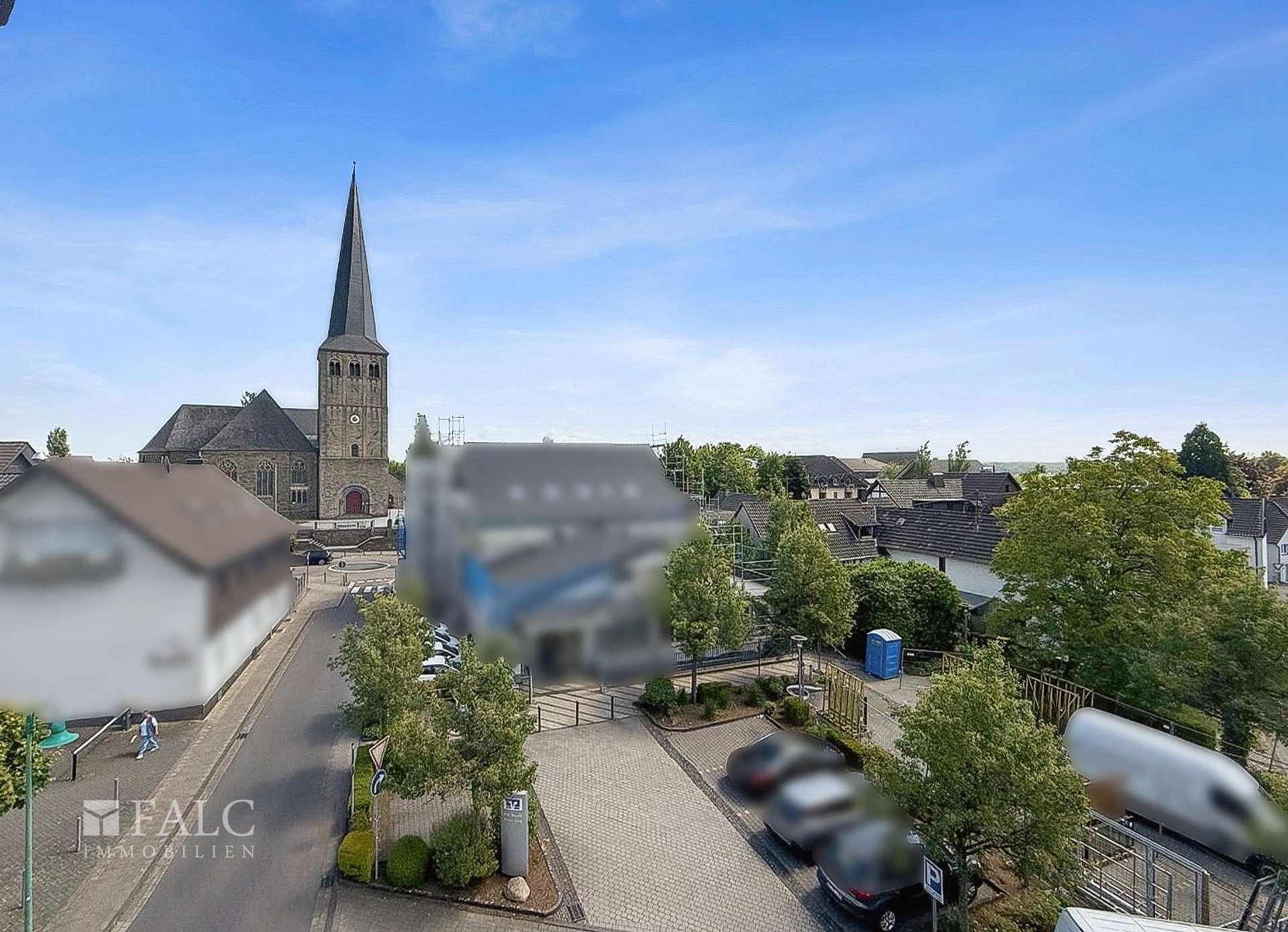 Aussicht Dorf