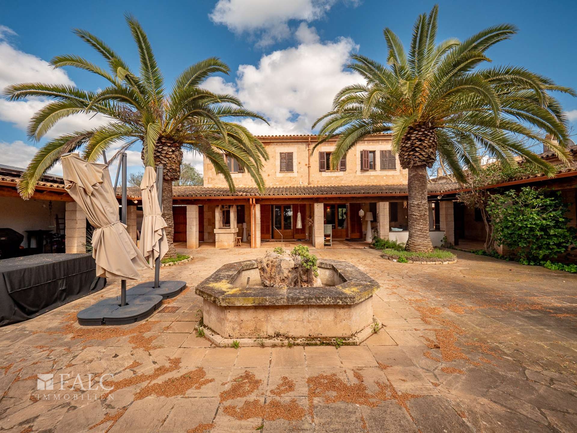 House view & patio