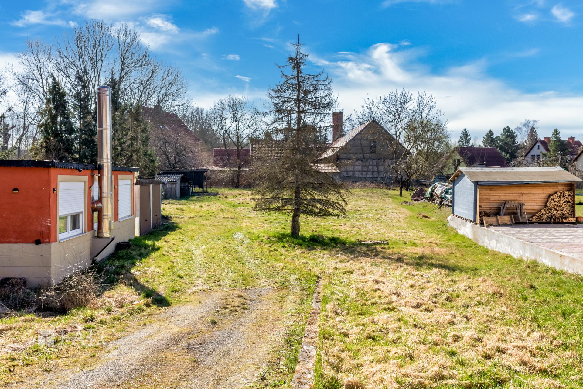 Blick von der Straße