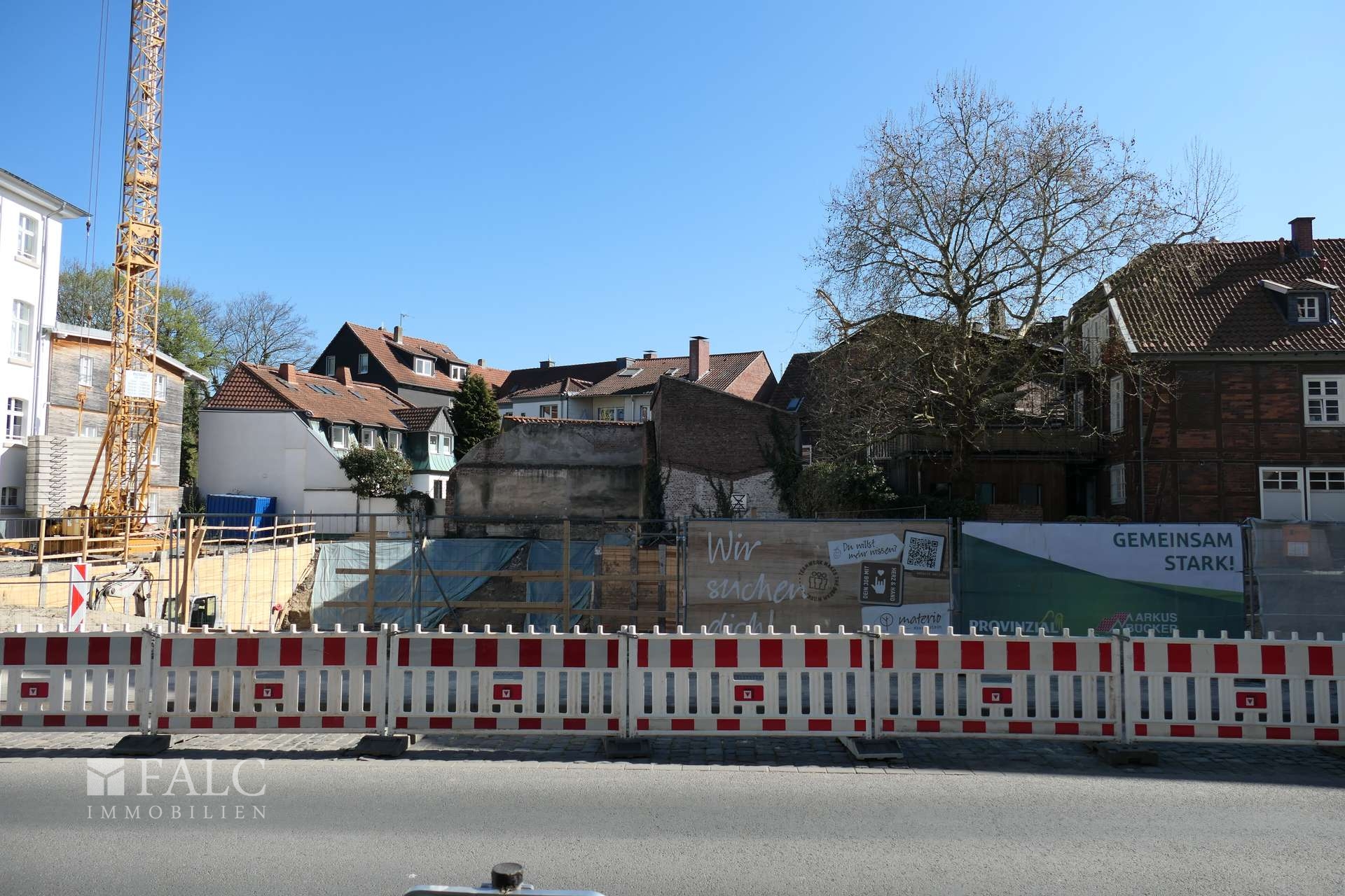 Entstehung Neubauprojekt Wohn- und Geschäftshaus