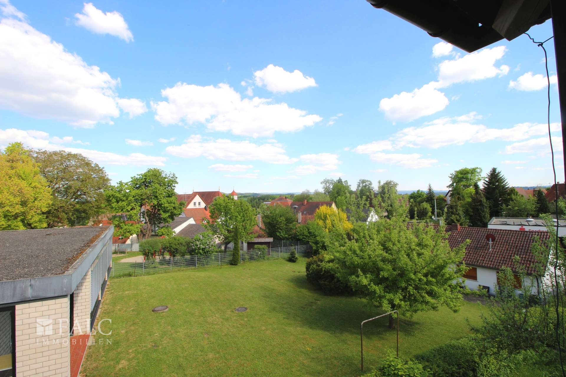 Ausblick Balkon 