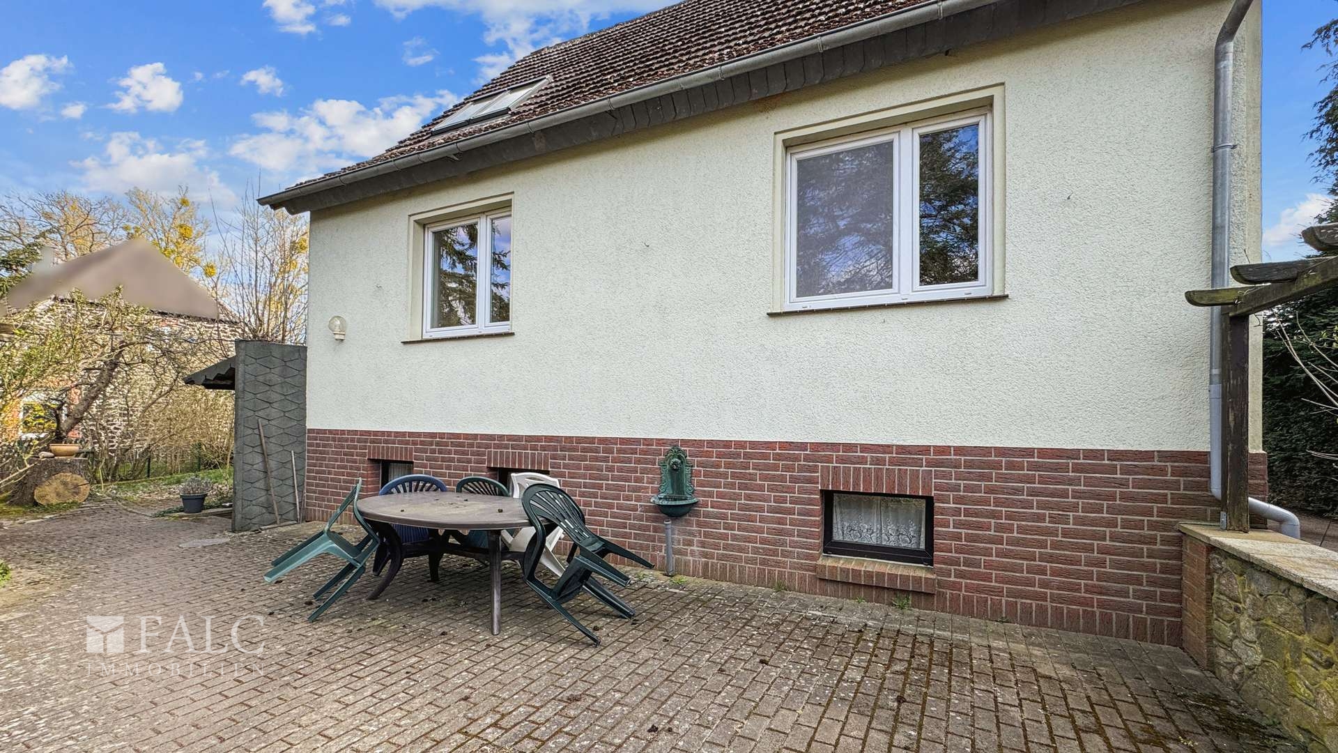 hintere Hausansicht