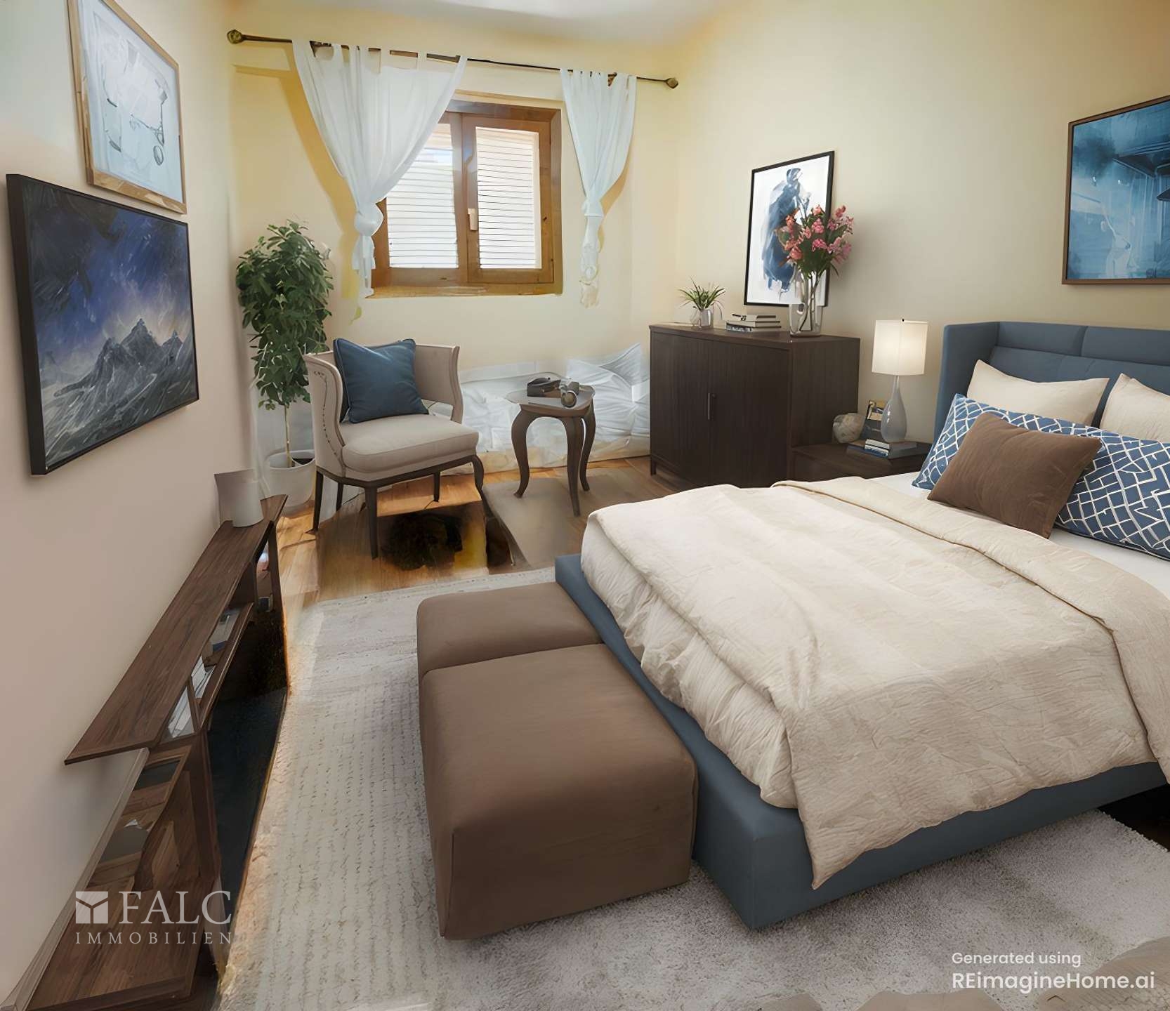 Schlafzimmer 2 digital verarbeitet