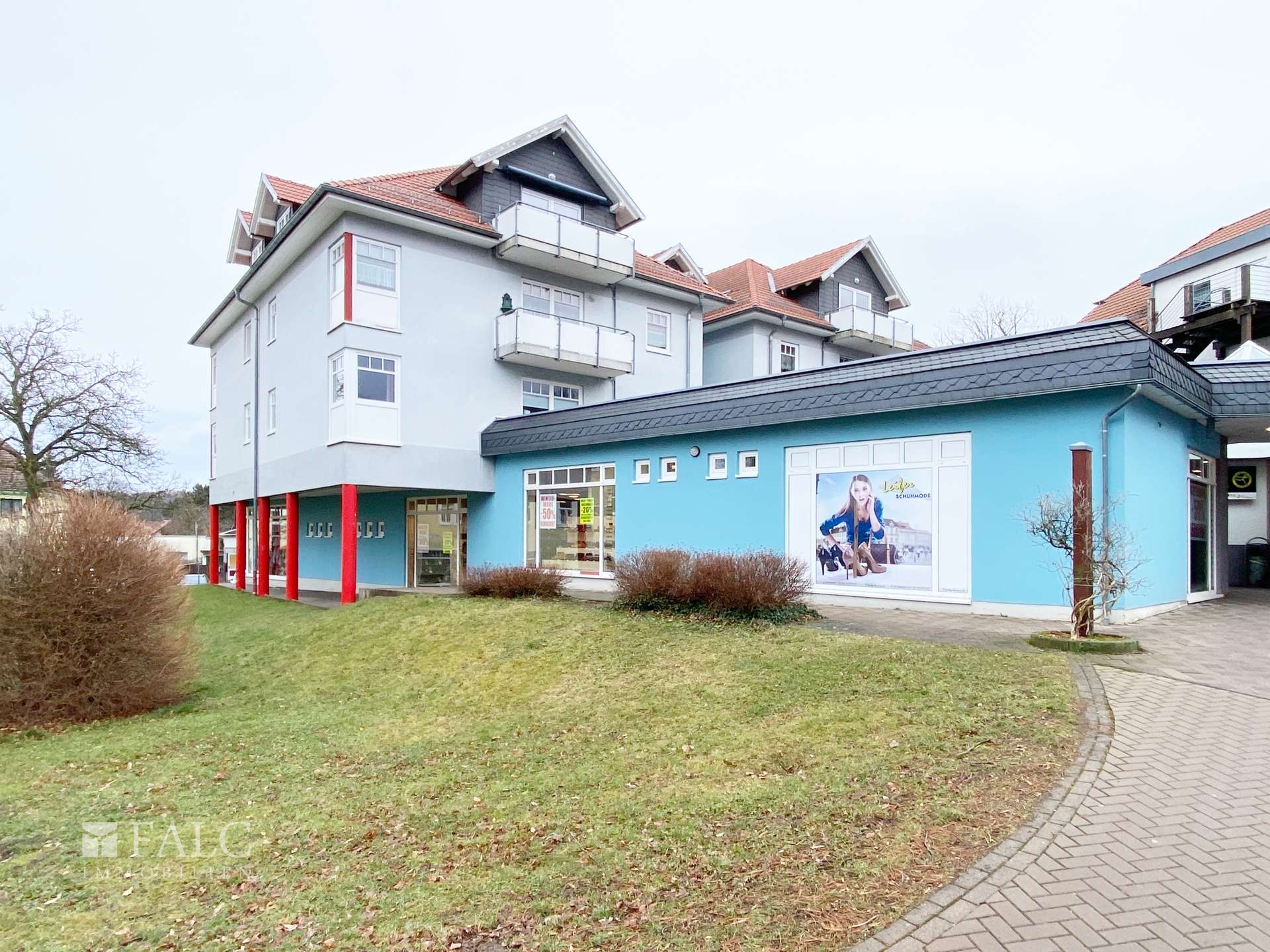 Eingang von hinten