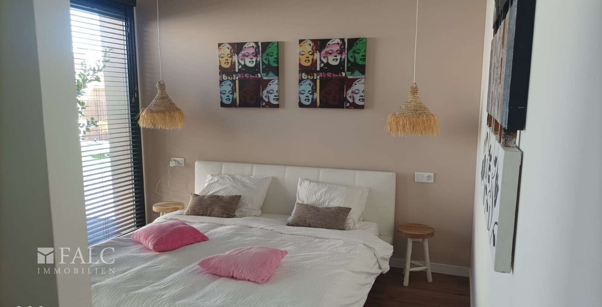 Schlafzimmer Bettbereich