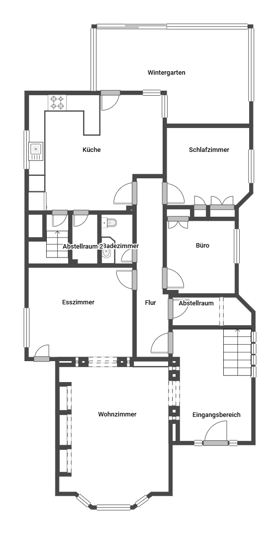 First floor plan