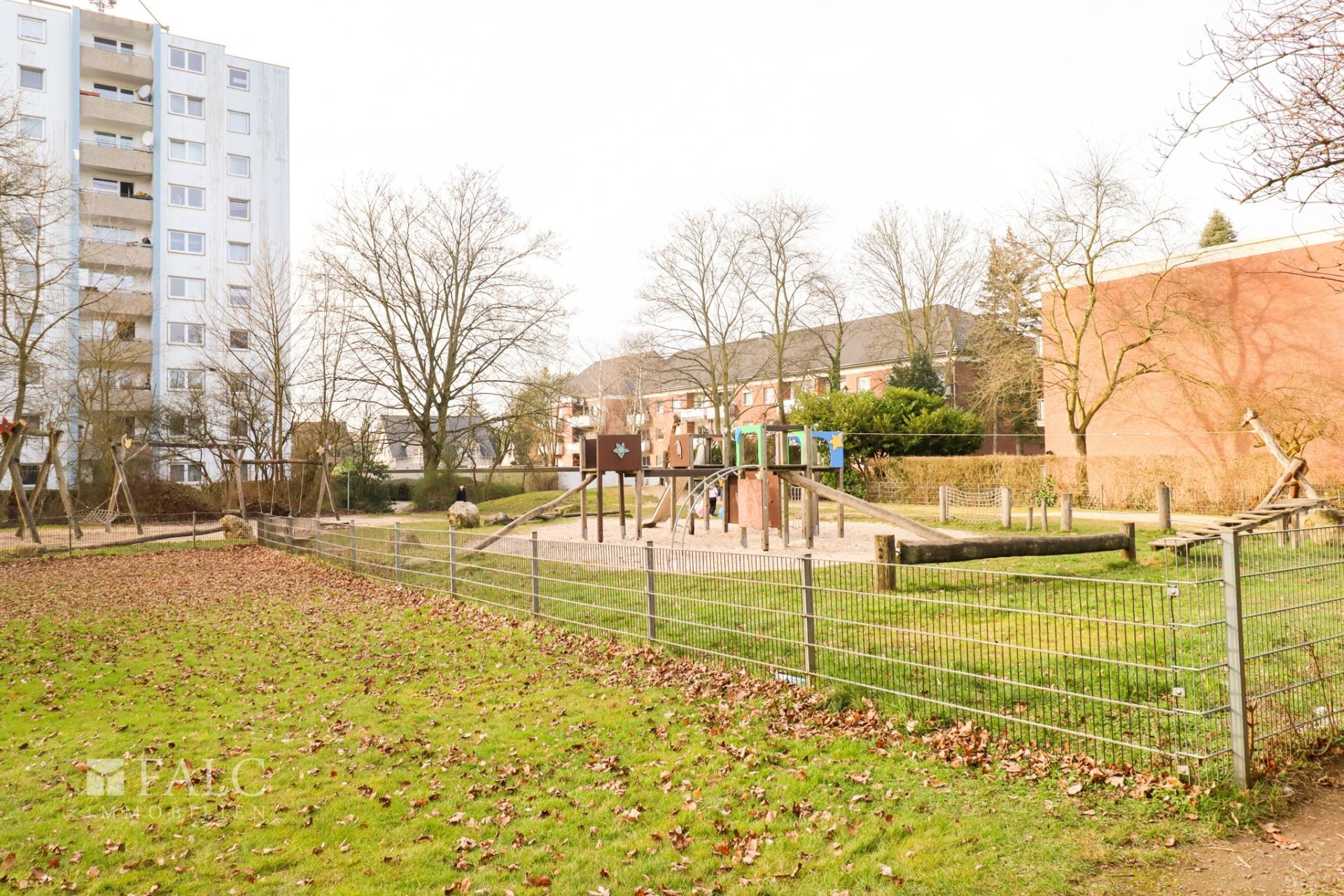 Spielplatz vor der Tür