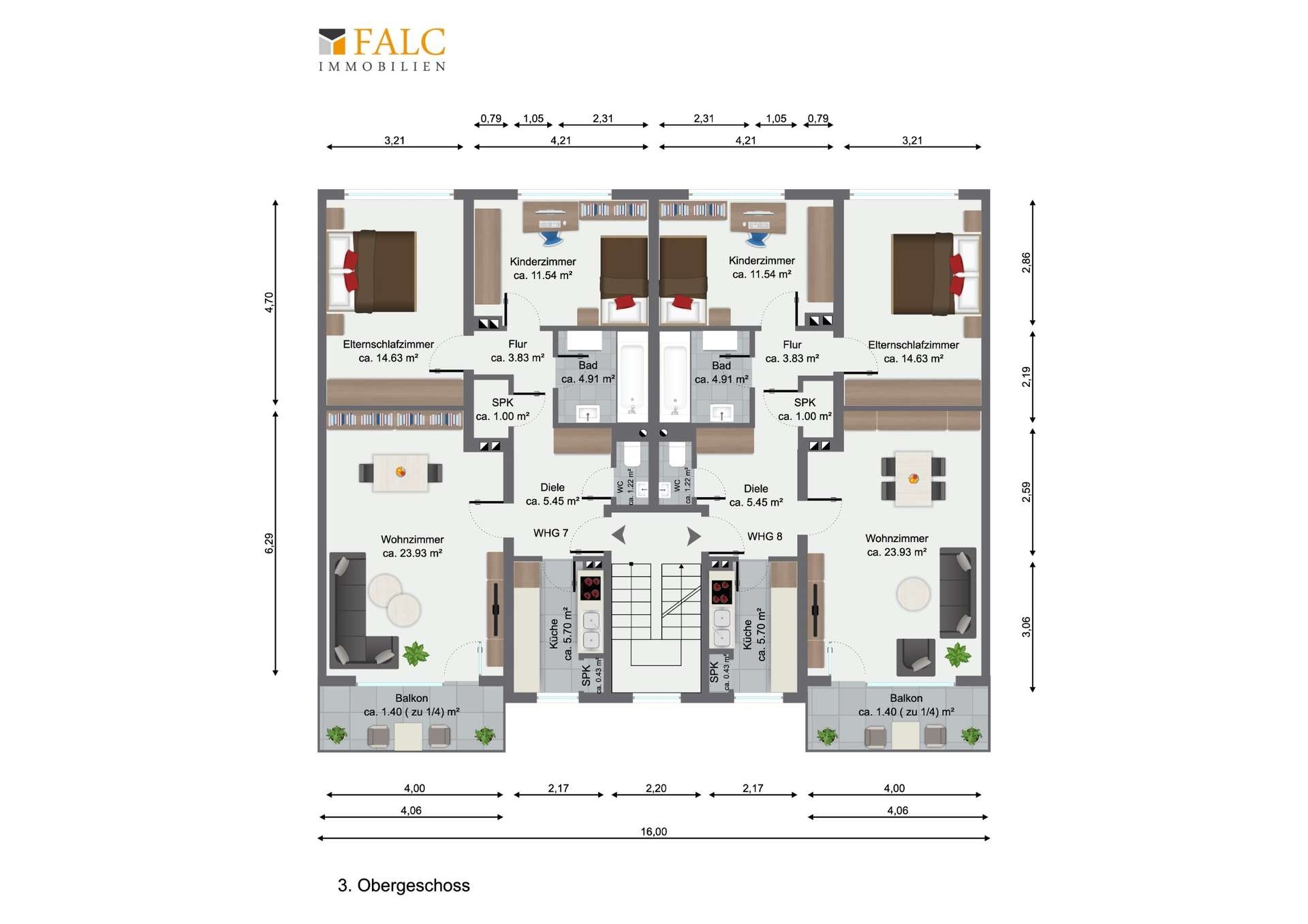 Wohnung Nr.3 und Wohnung Nr.4