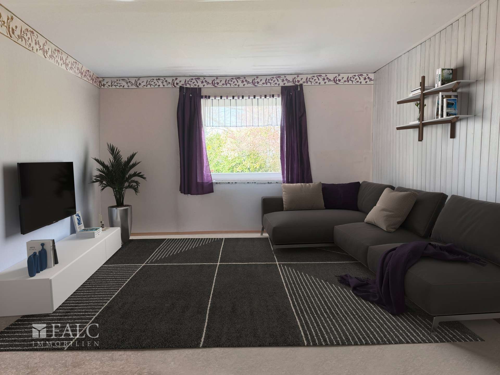 Möbliert mit Homestaging
