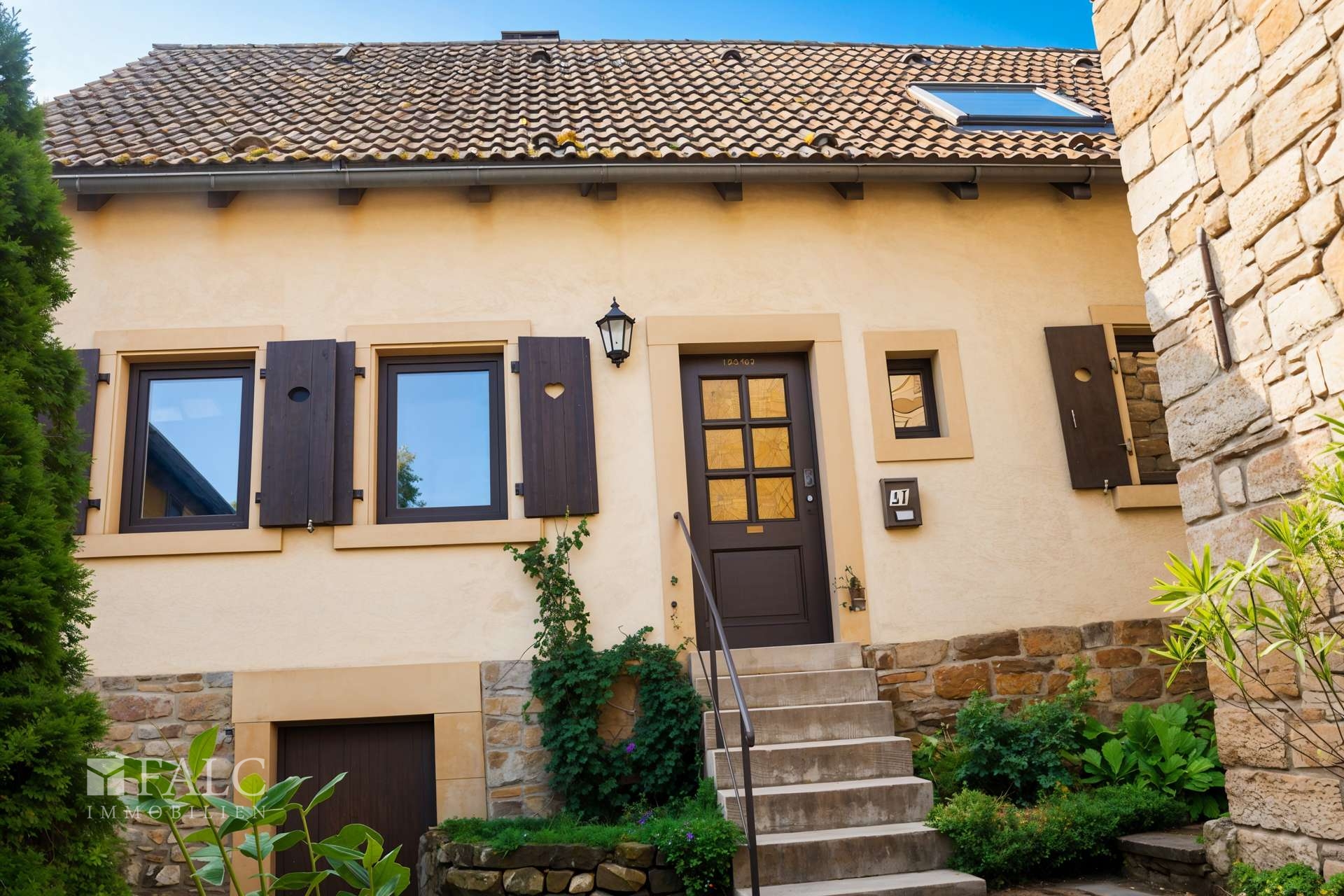 Einfamilienhaus Frontansicht