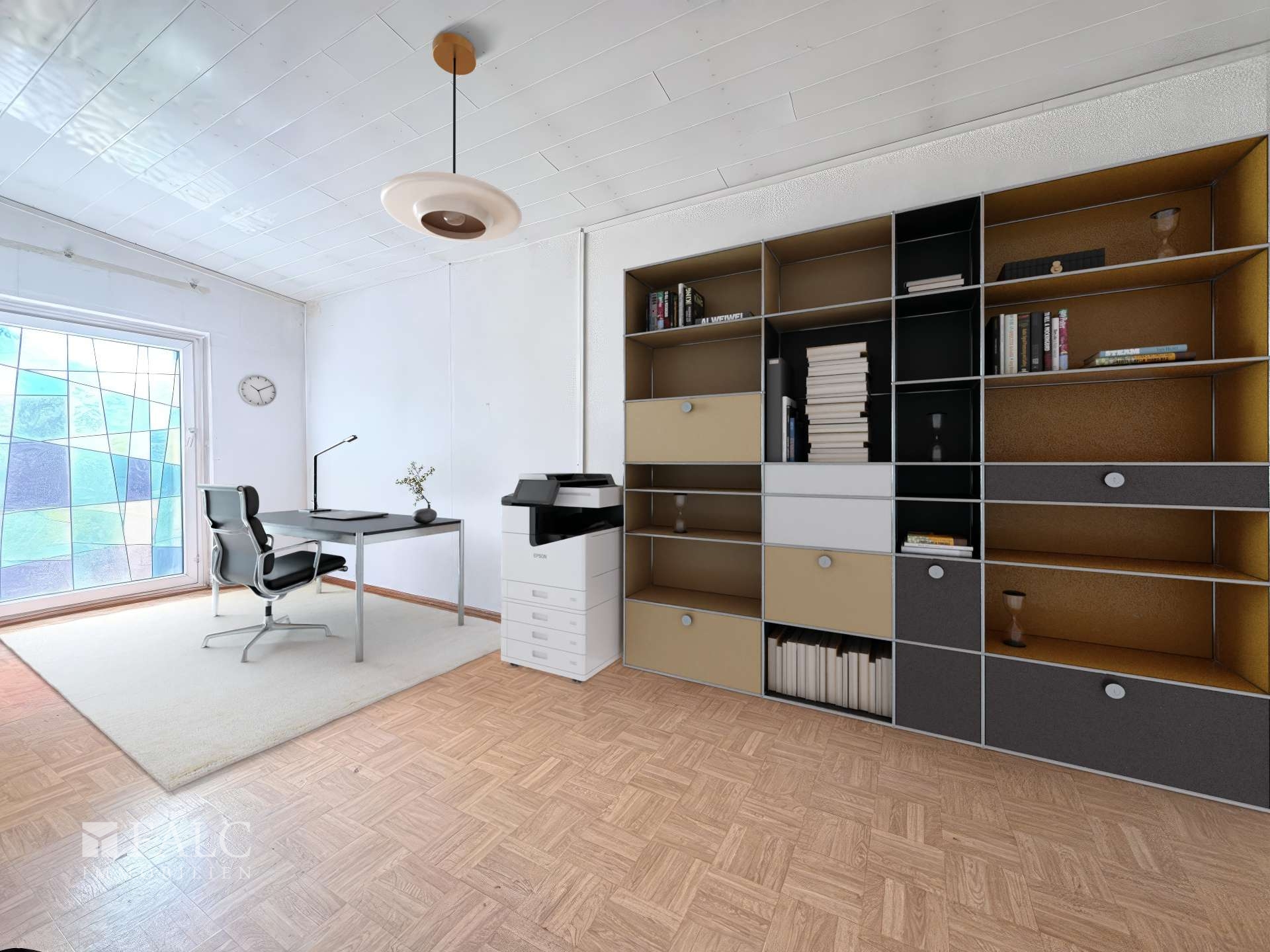 Büro gestaged