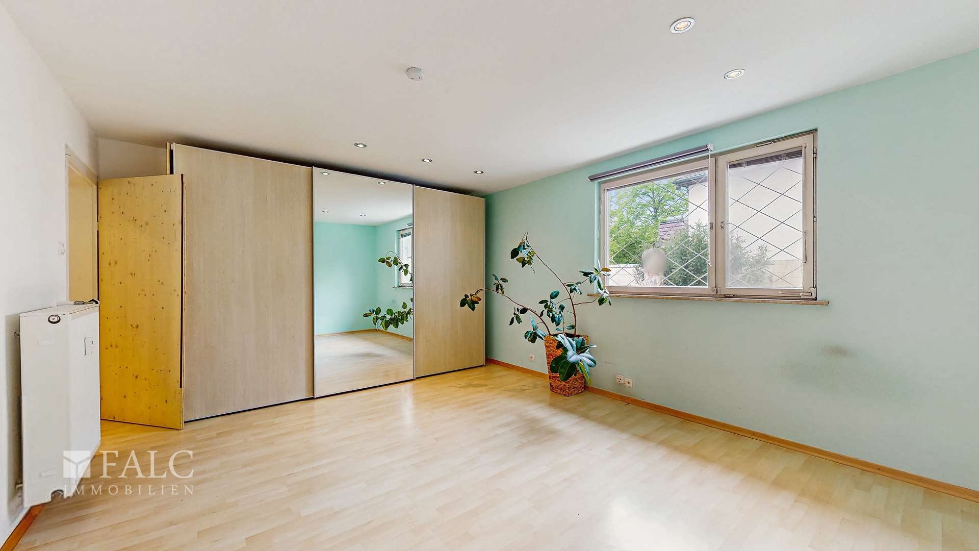 Schlafzimmer EG 4-Zi-Whg.