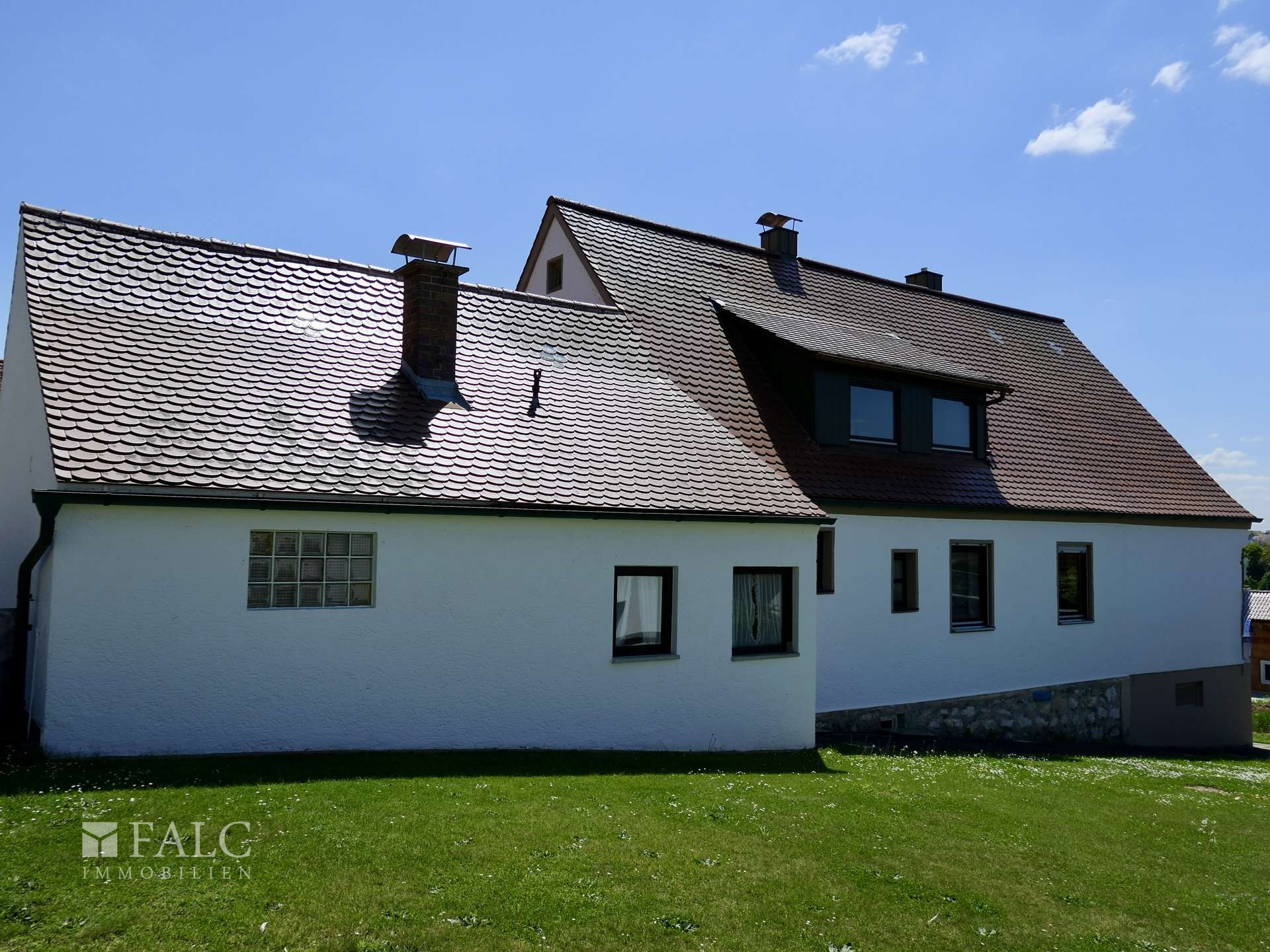 Hausrückseite