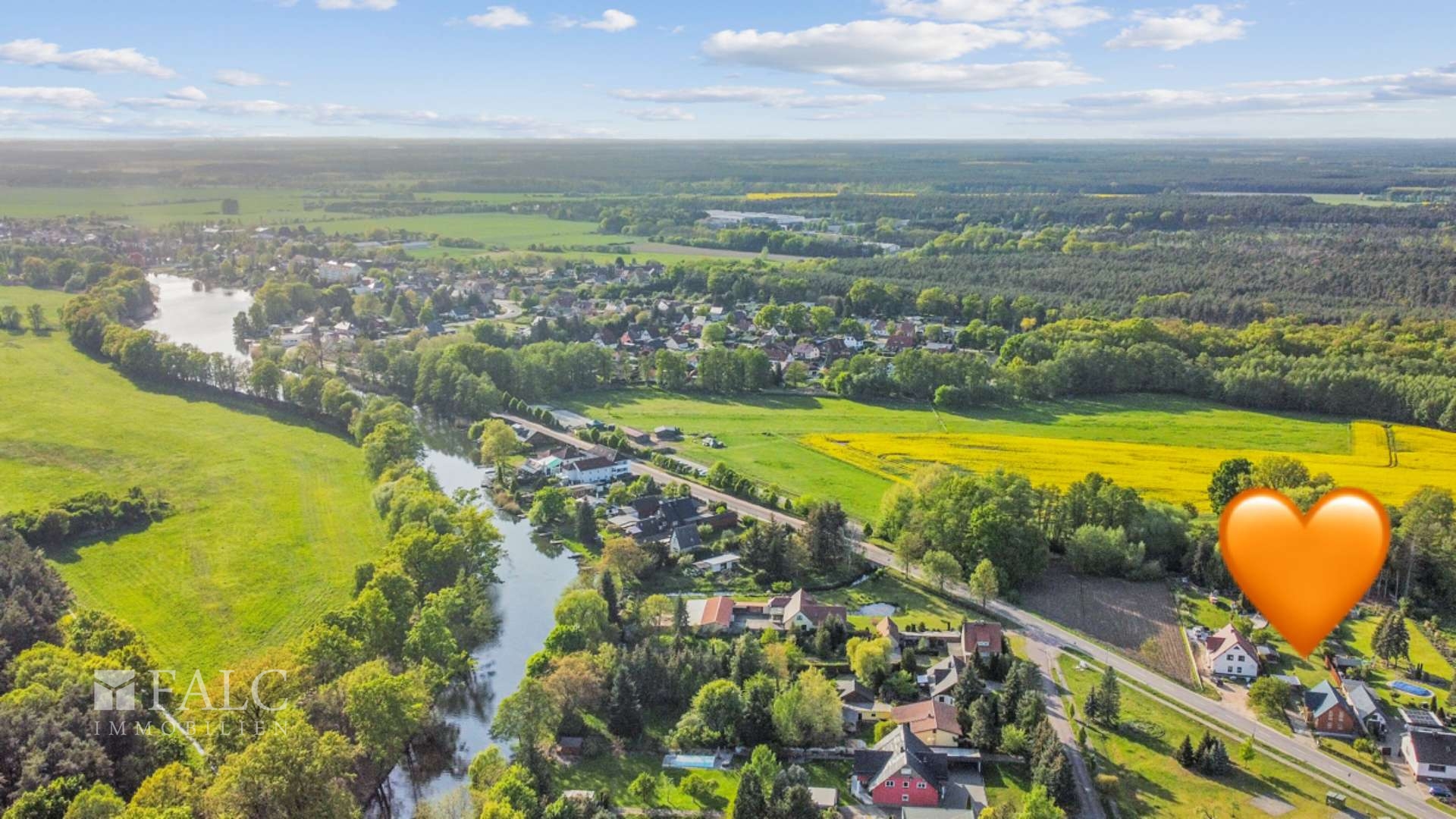 Luftbild Richtung Westen