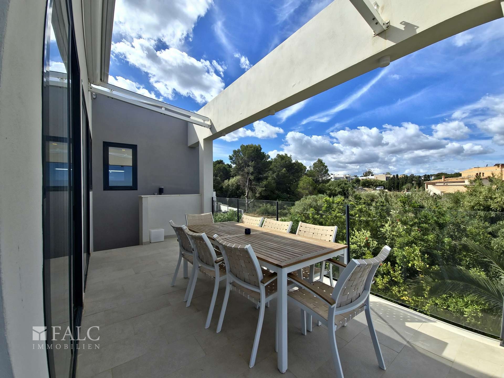 Terrasse oben