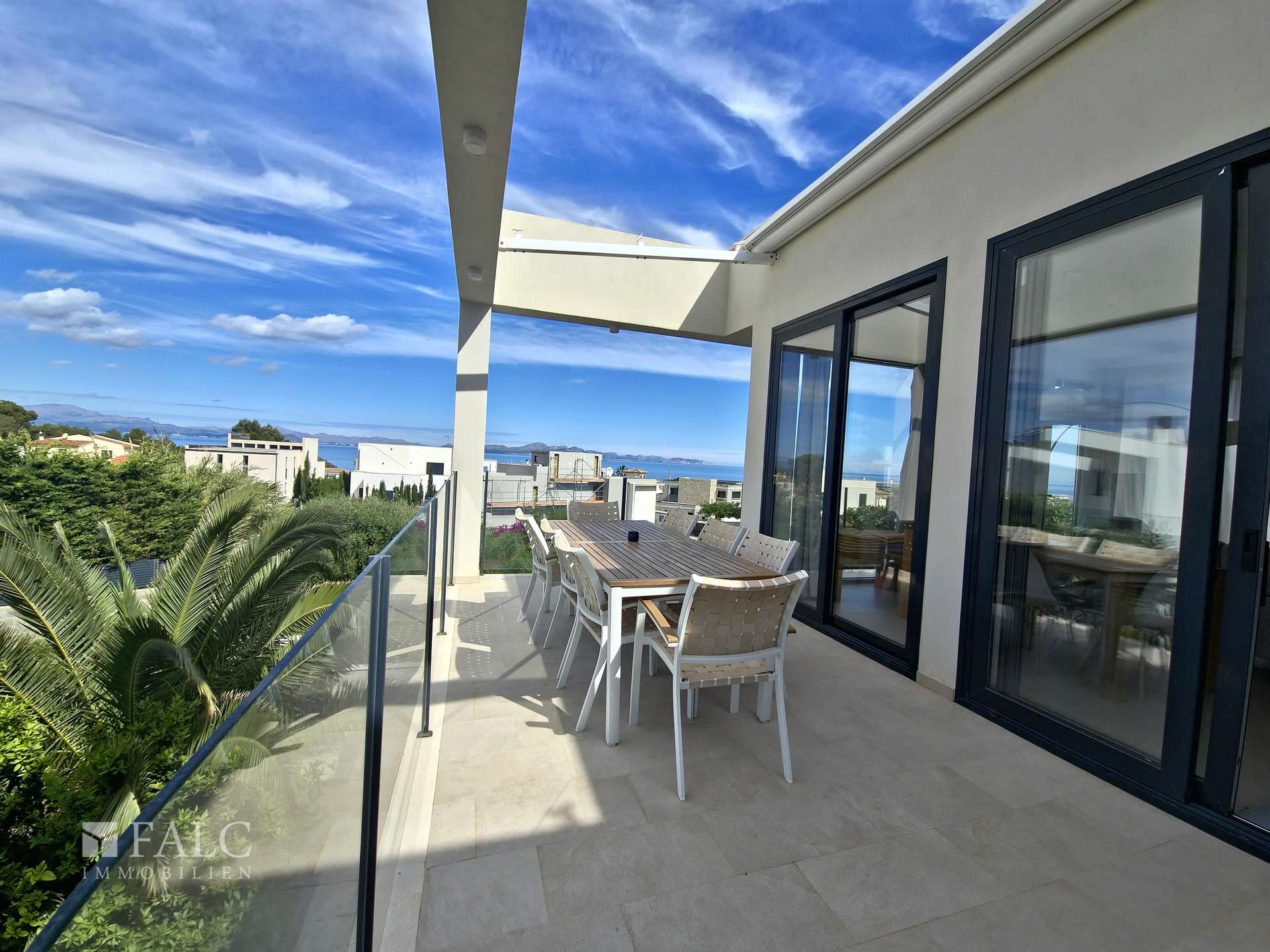 Terrasse oben