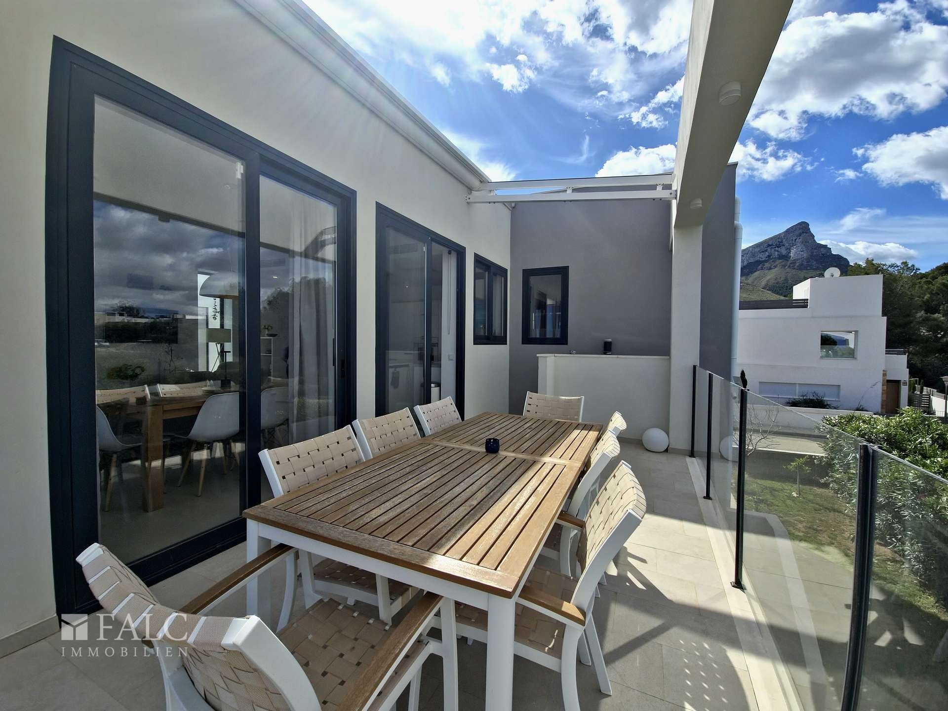 Terrasse oben