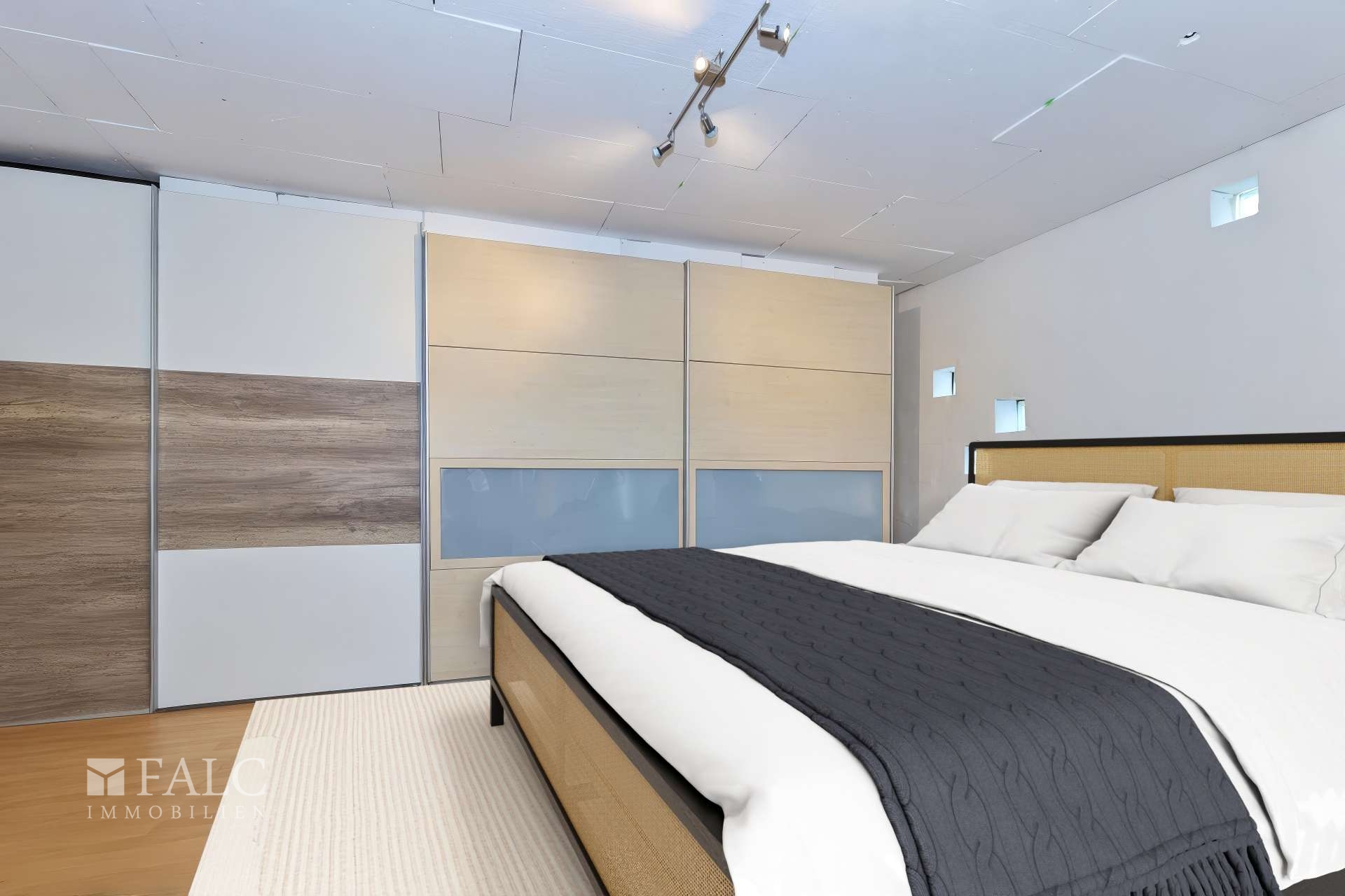 Schlafzimmer l Einliegerwohnung - digitales Homestaging