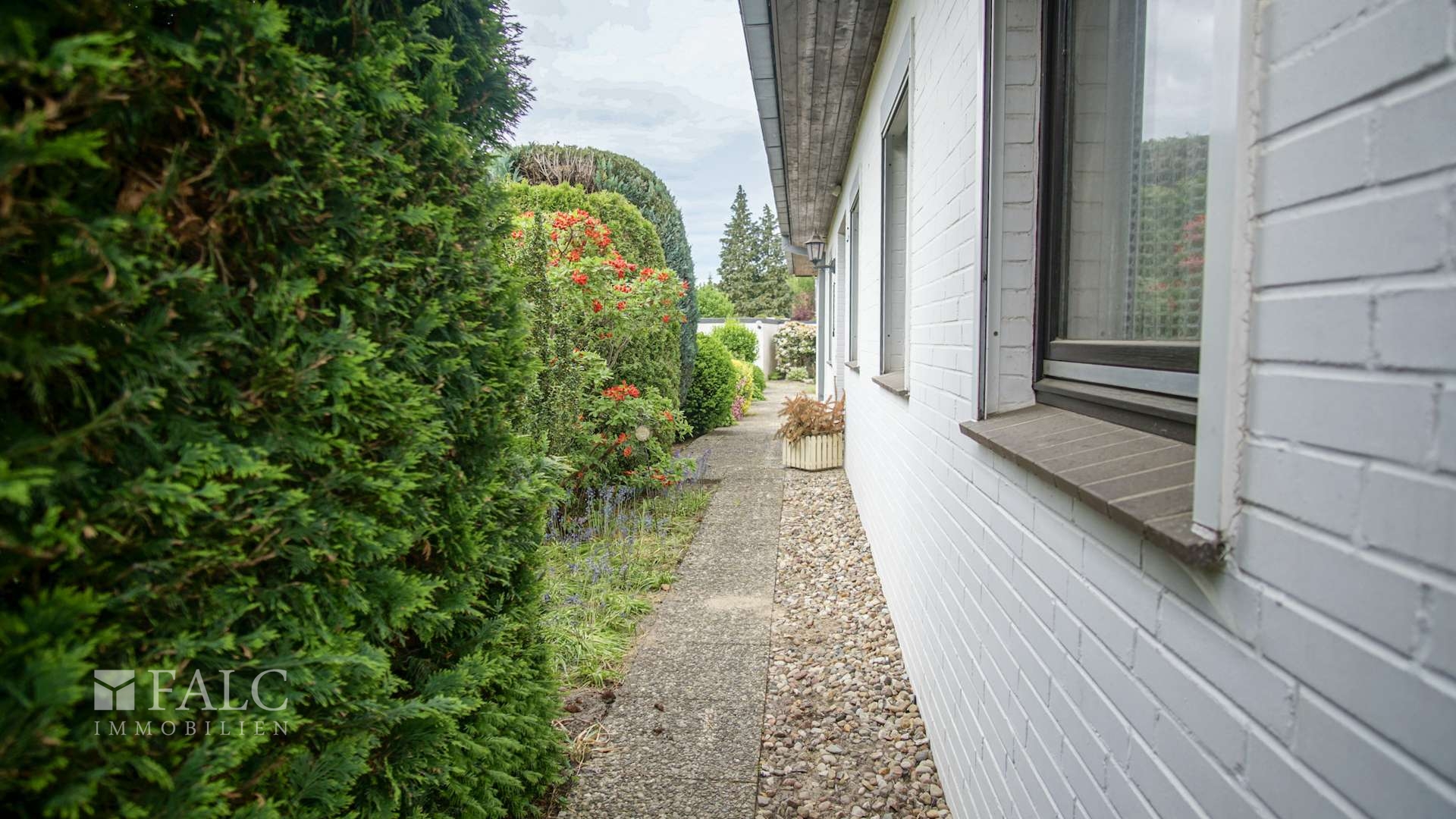 Weg zum Haus