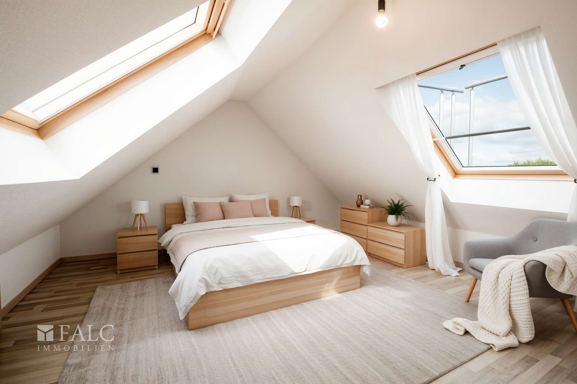 Visualisierung Schlafzimmer