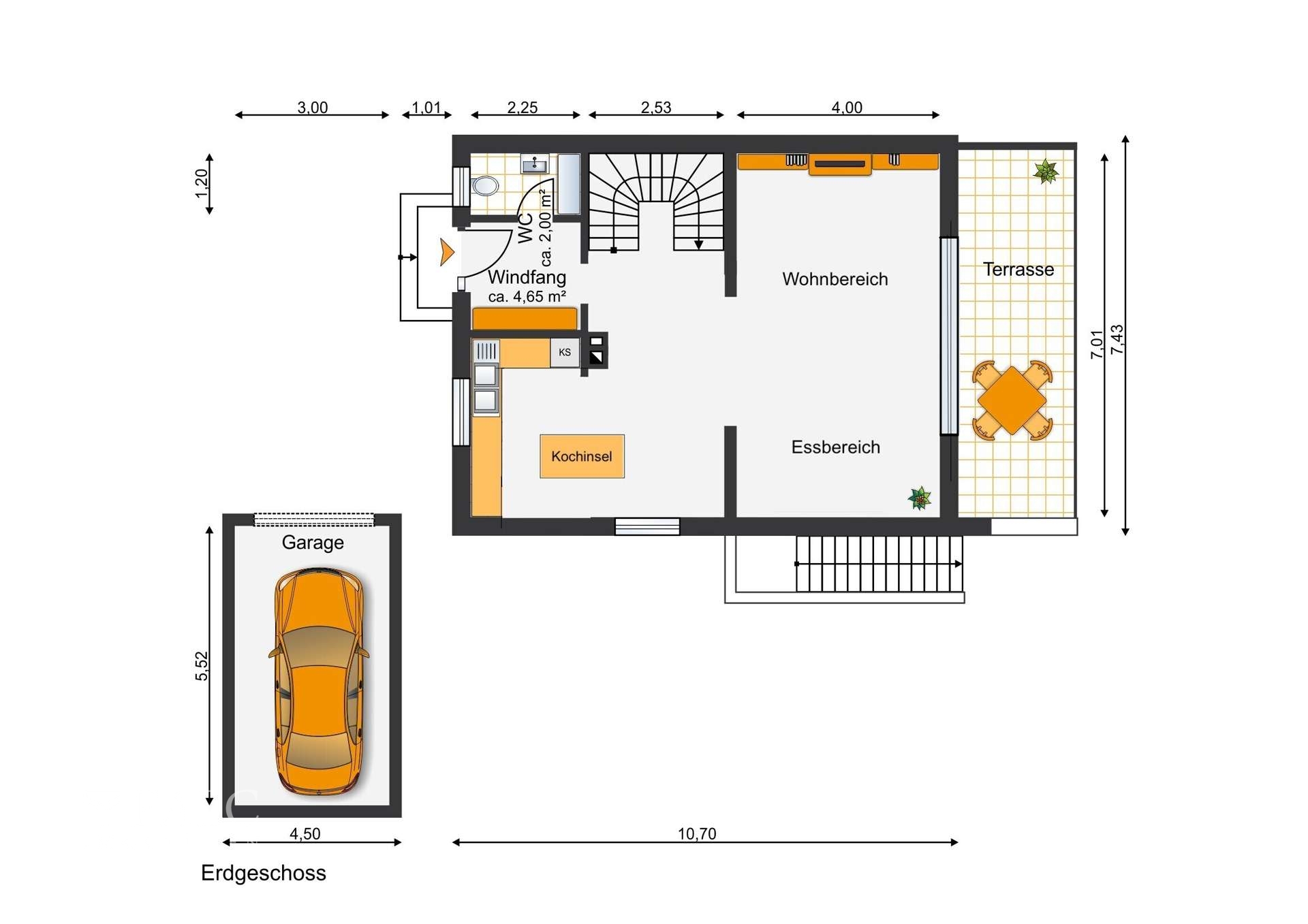 Grundriss EG